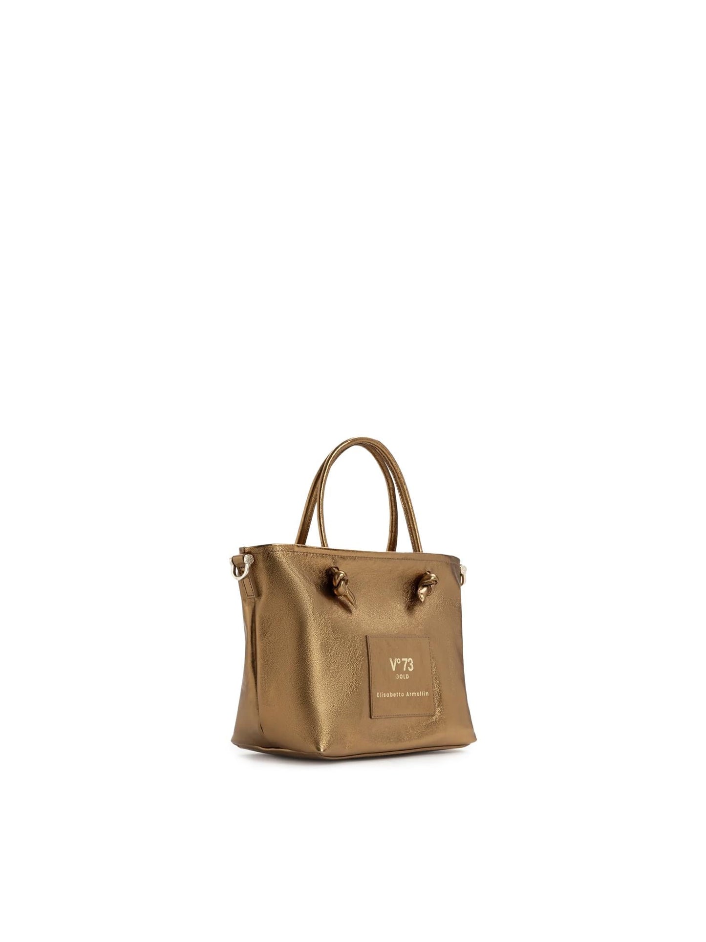 Mini bag in pelle con logo