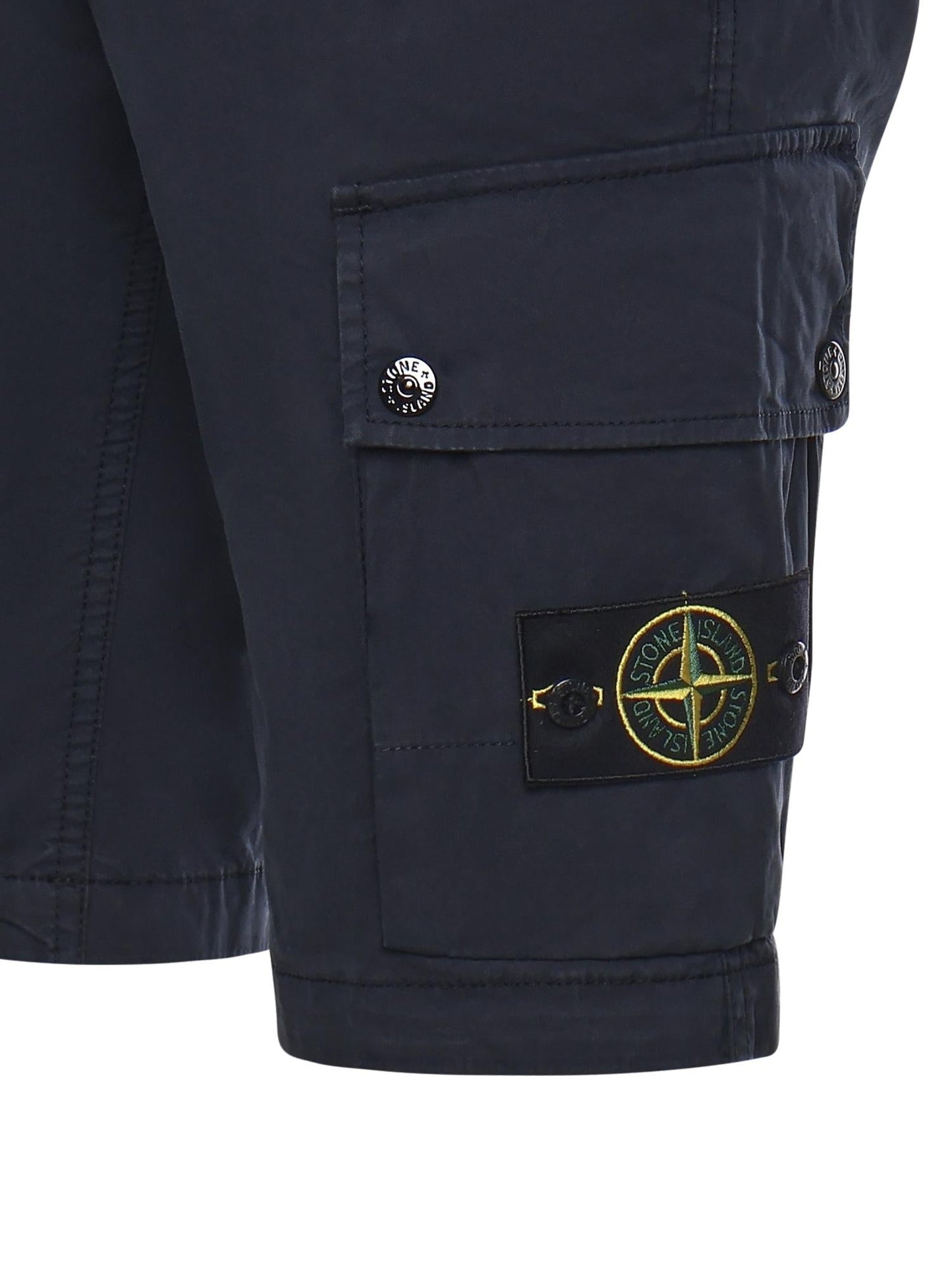 Bermuda cargo in twill di cotone