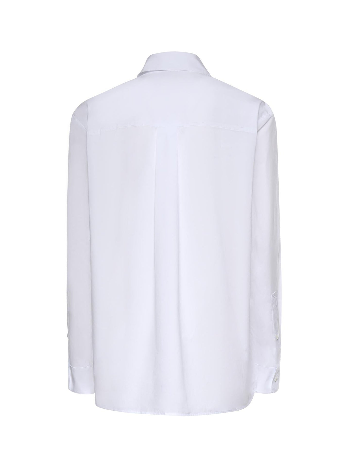 Camicia boxy in popeline