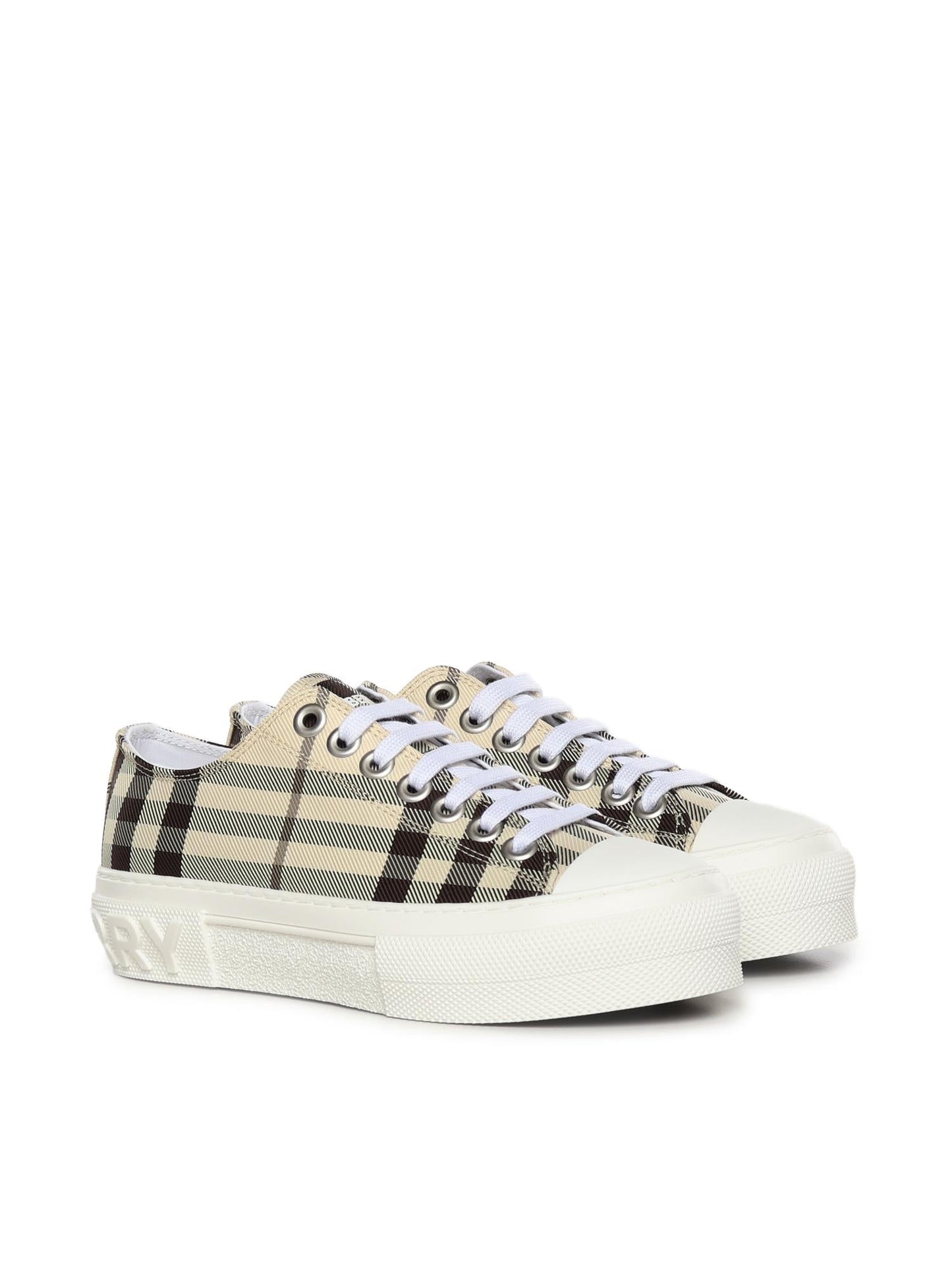 Sneaker in nylon Check