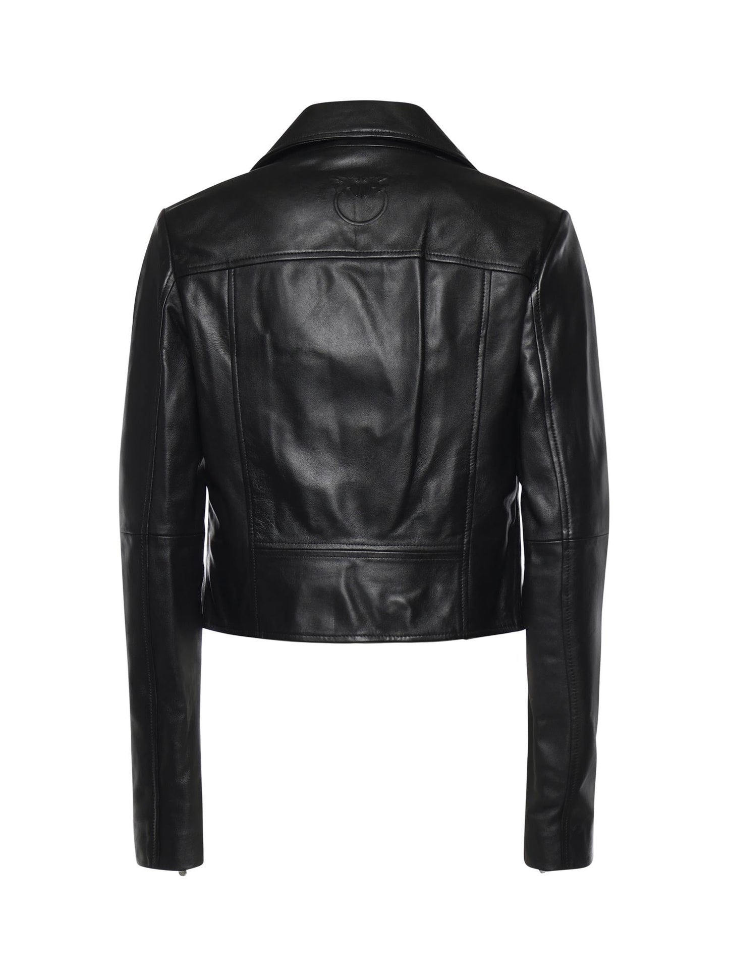 Giacca chiodo stile biker in nappa