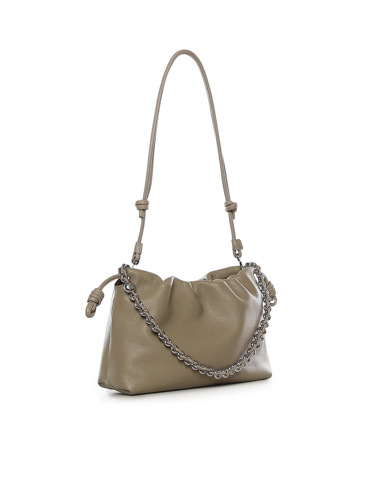Borsa Flamenco Purse media in pelle di vitello