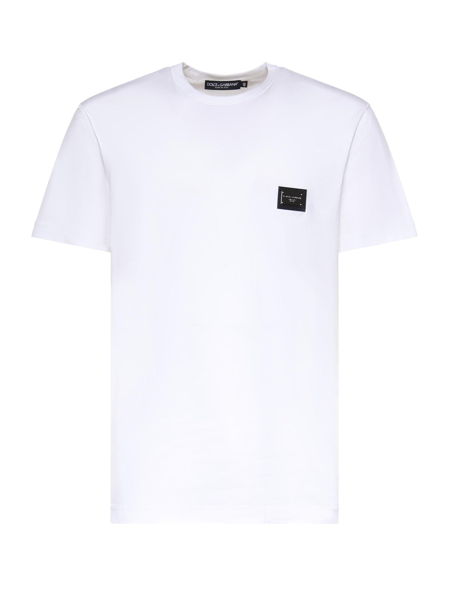 T-shirt in jersey di cotone con logo
