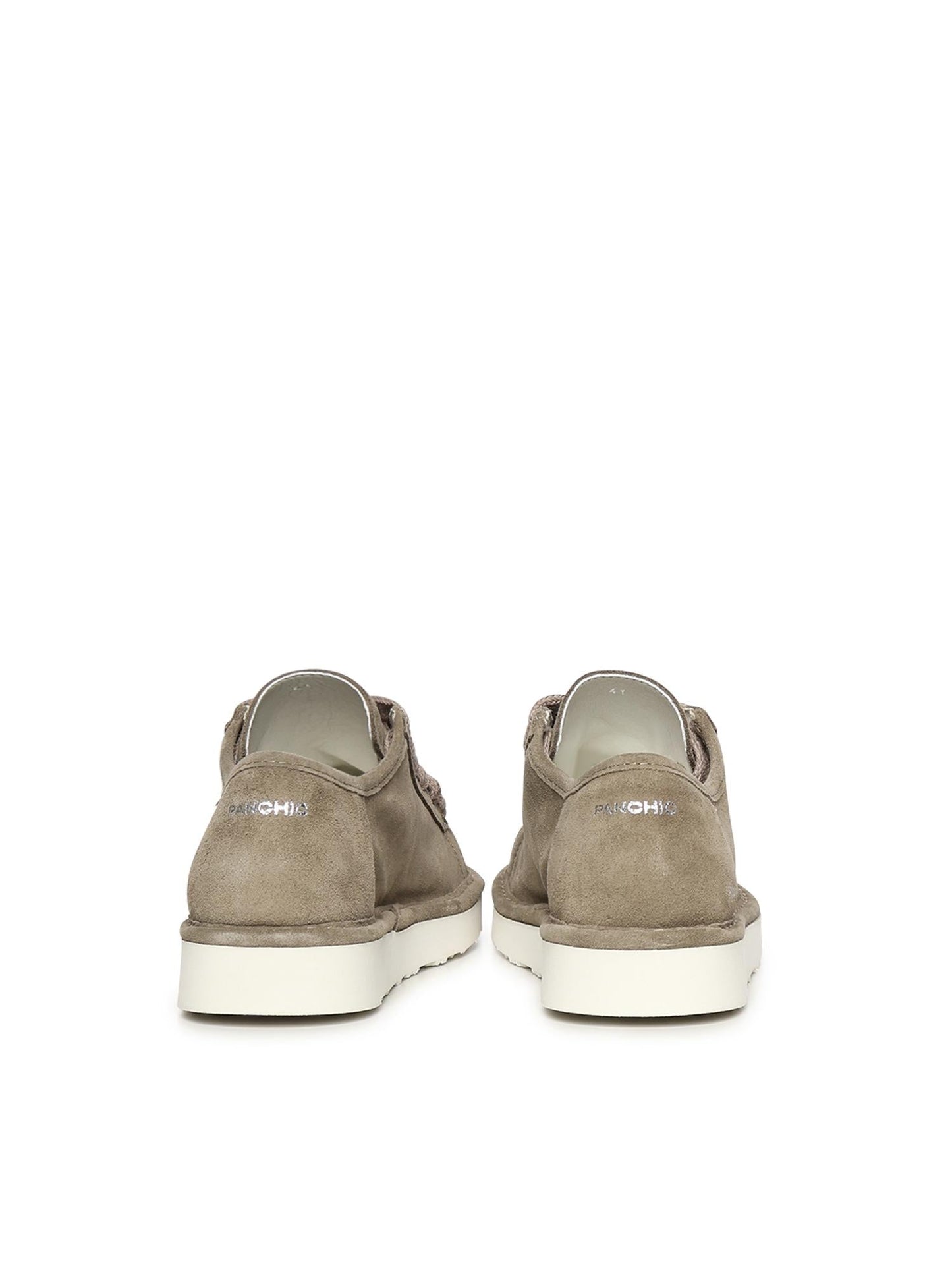 Sneaker P001 in camoscio
