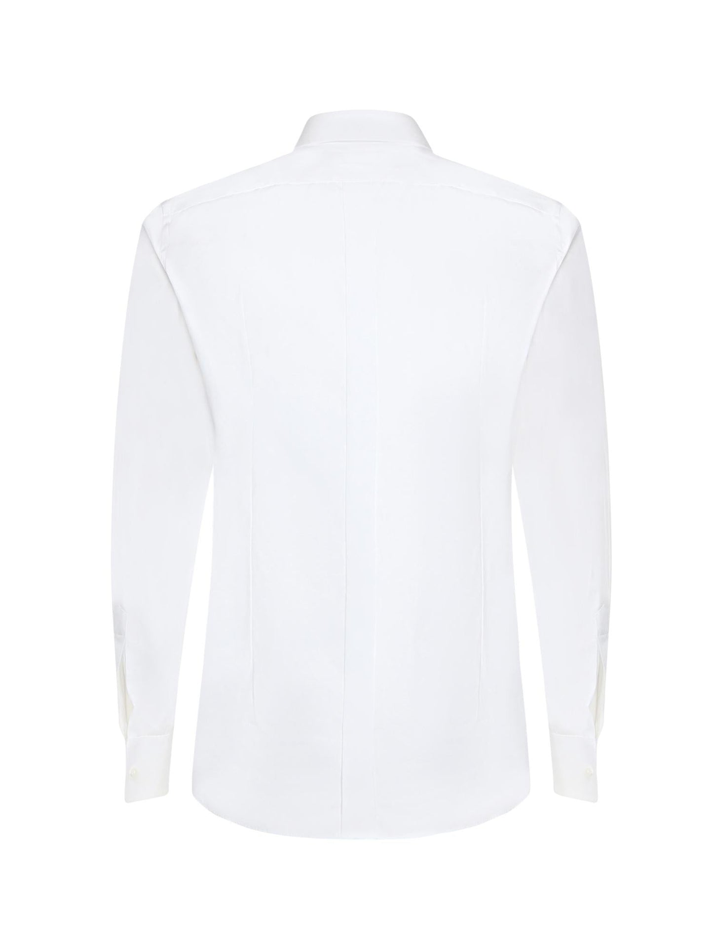 Camicia tuxedo in popeline di cotone