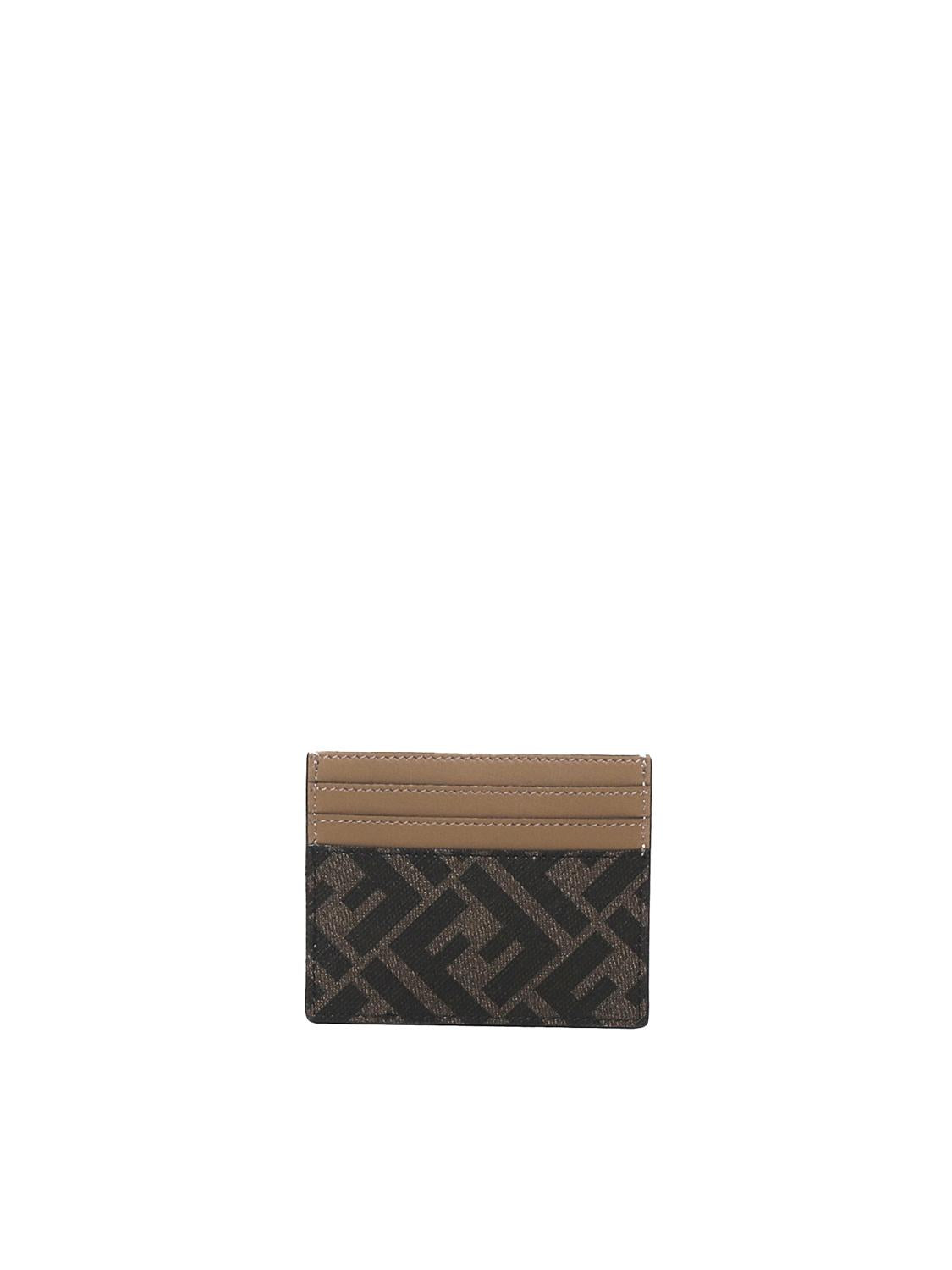 Portacarte Fendi Diagonal