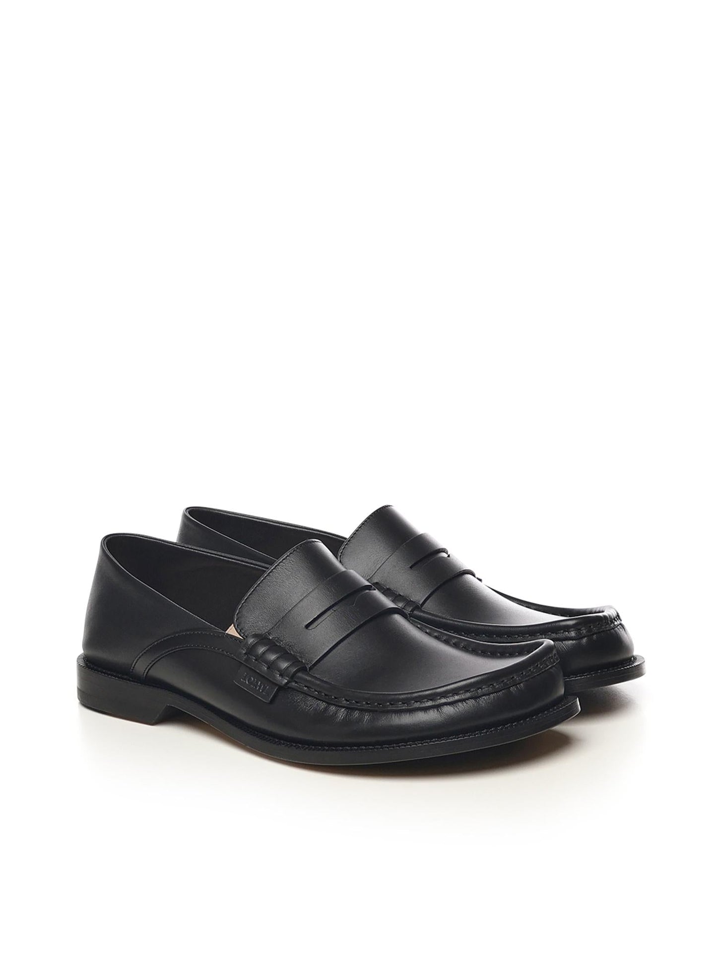 Mocassini Campo Flap Back in pelle di vitello