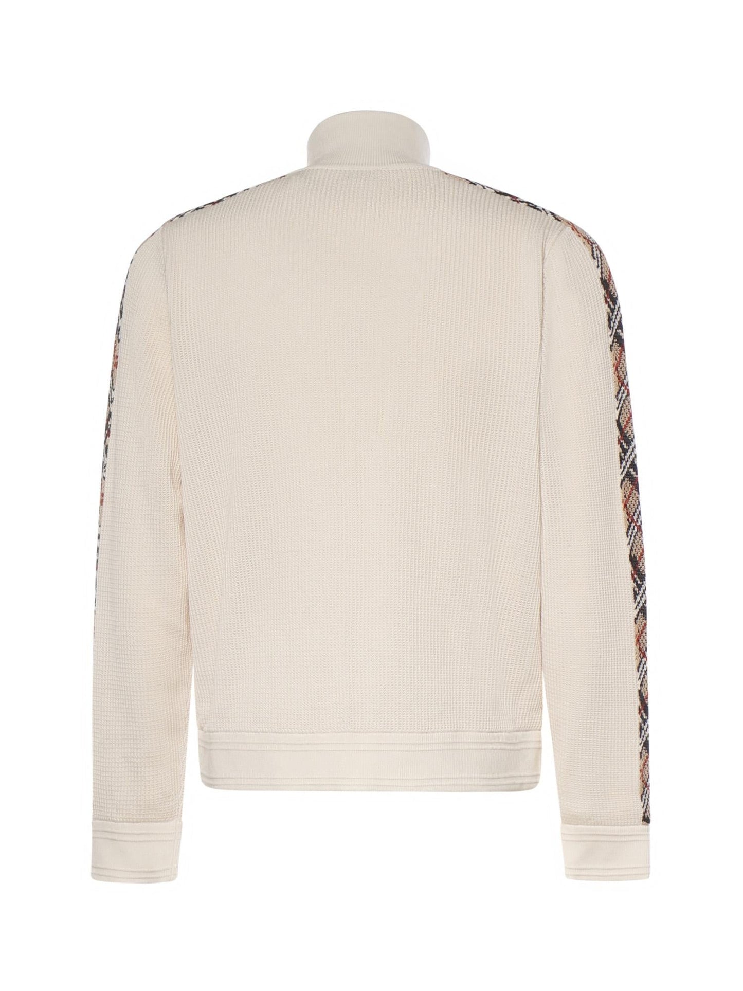 Giacca in cotone con finiture Check
