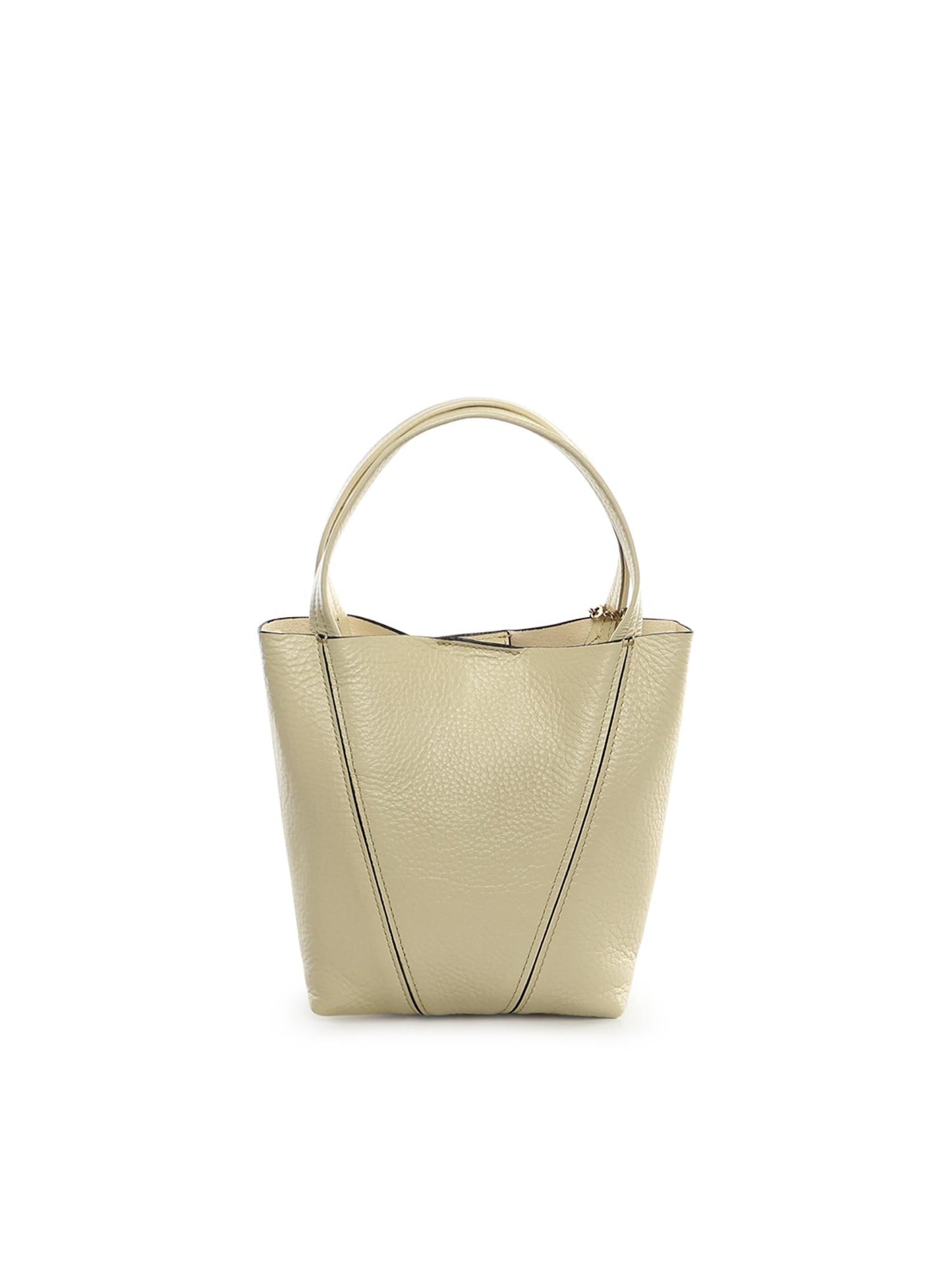 Tote bag piccola Chloé Spin in pelle