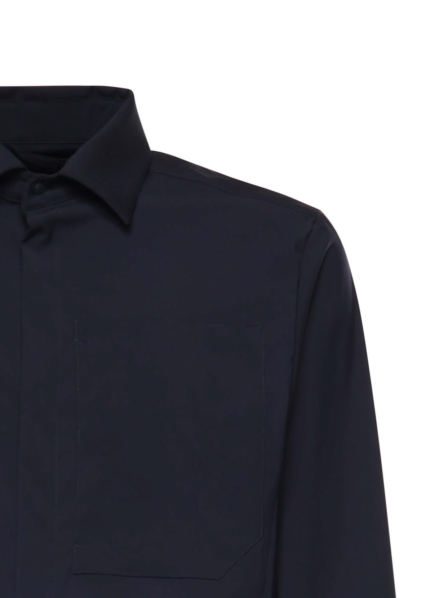 Shacket in tech-merino