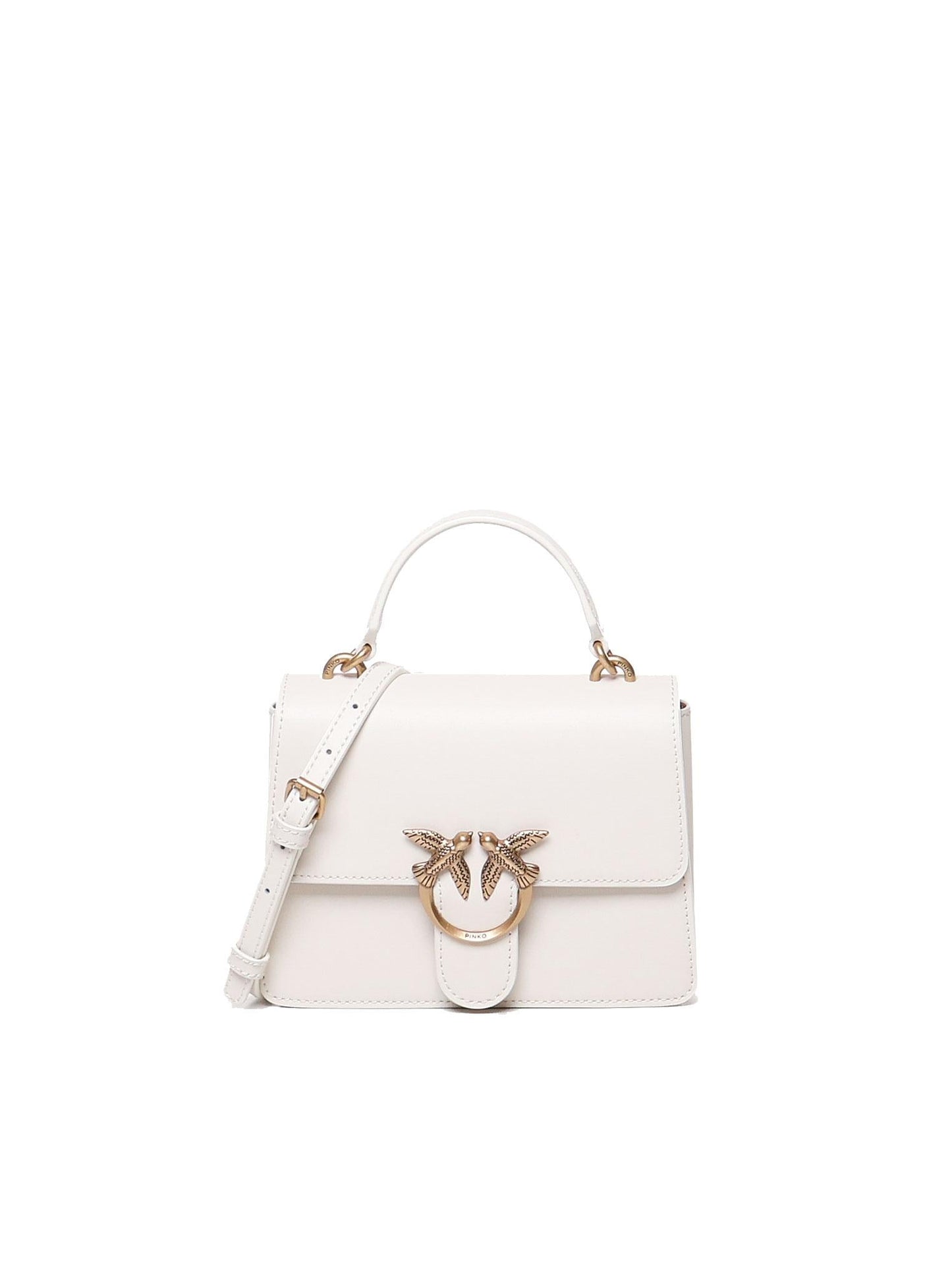 Borsa mini a mano Love Bag Top Handle in pelle