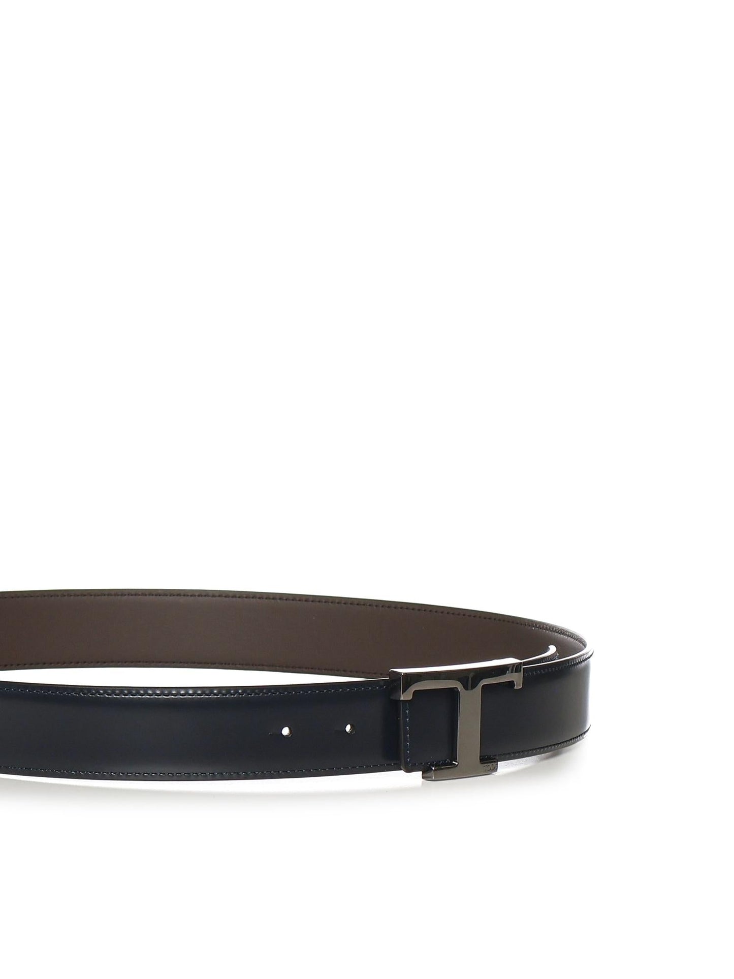 Cintura Reversibile T Timeless in pelle