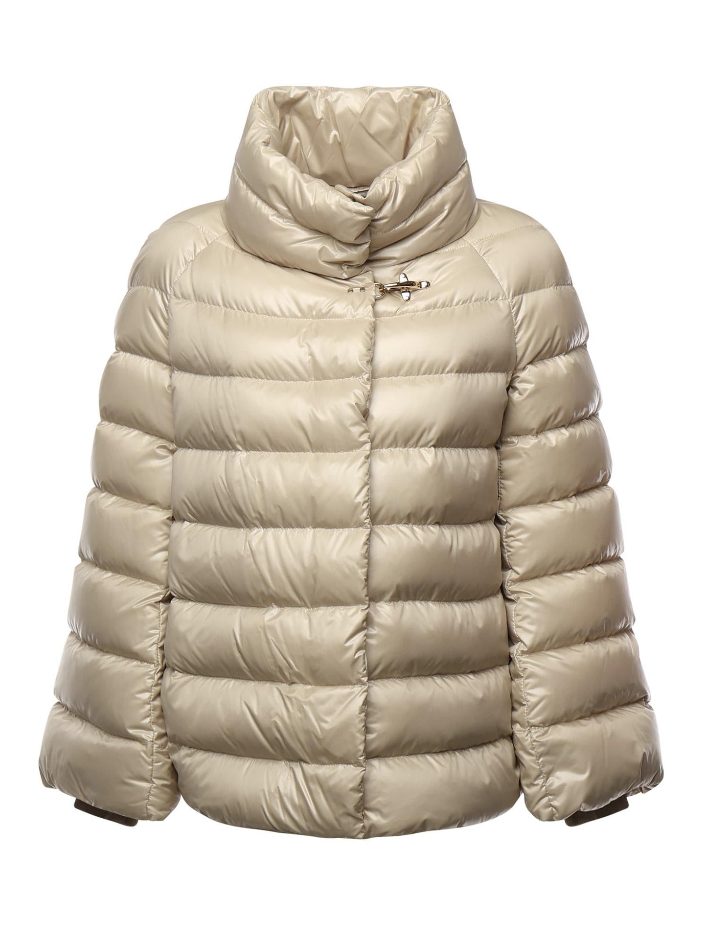 Piumino con gancio in nylon