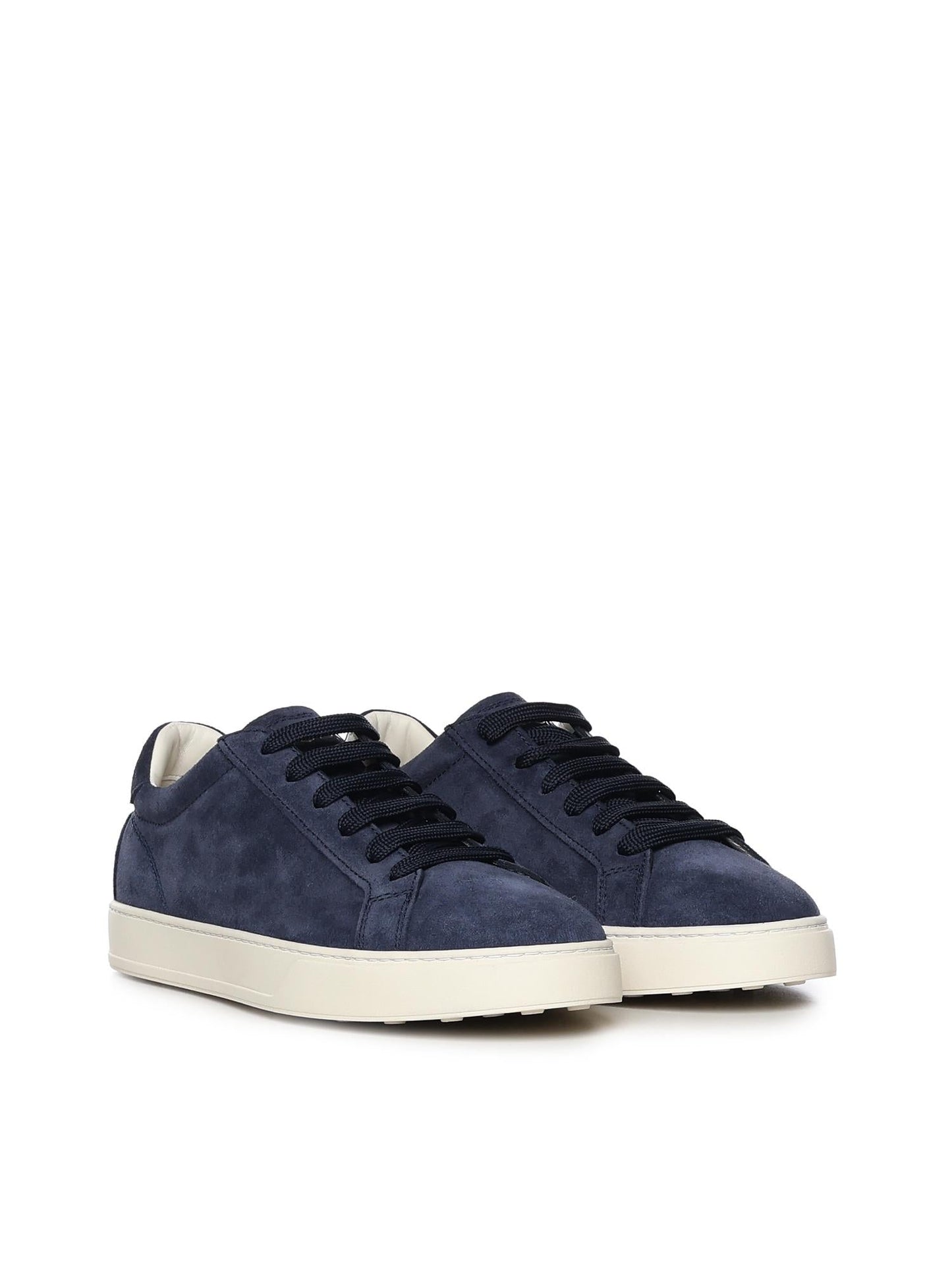 Sneaker in pelle scamosciata