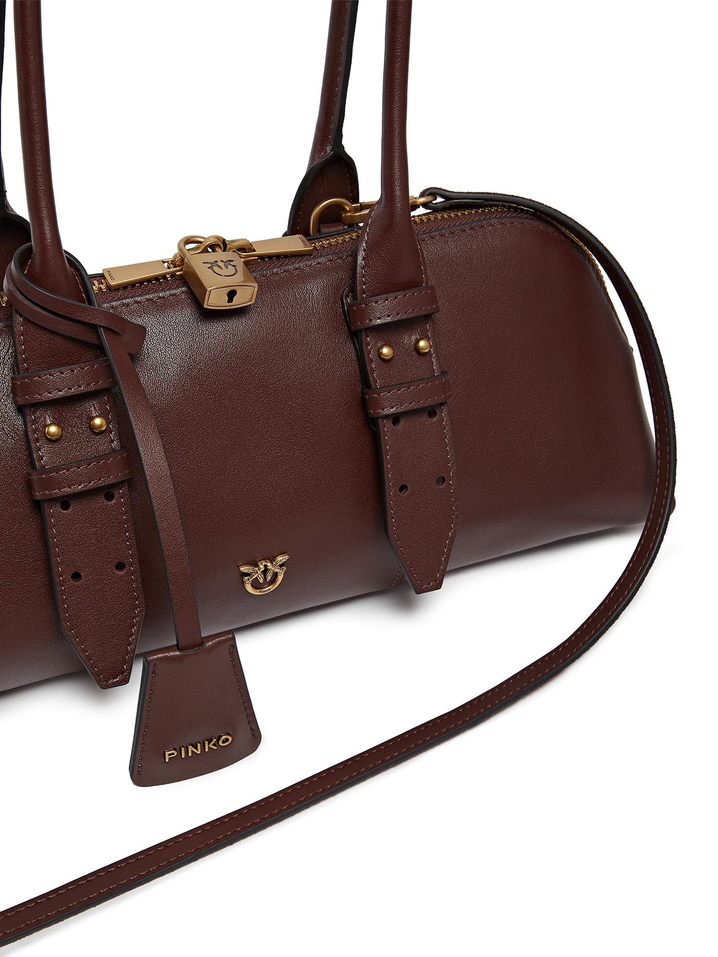 Borsa bowling Escape Bag Horizontal in pelle