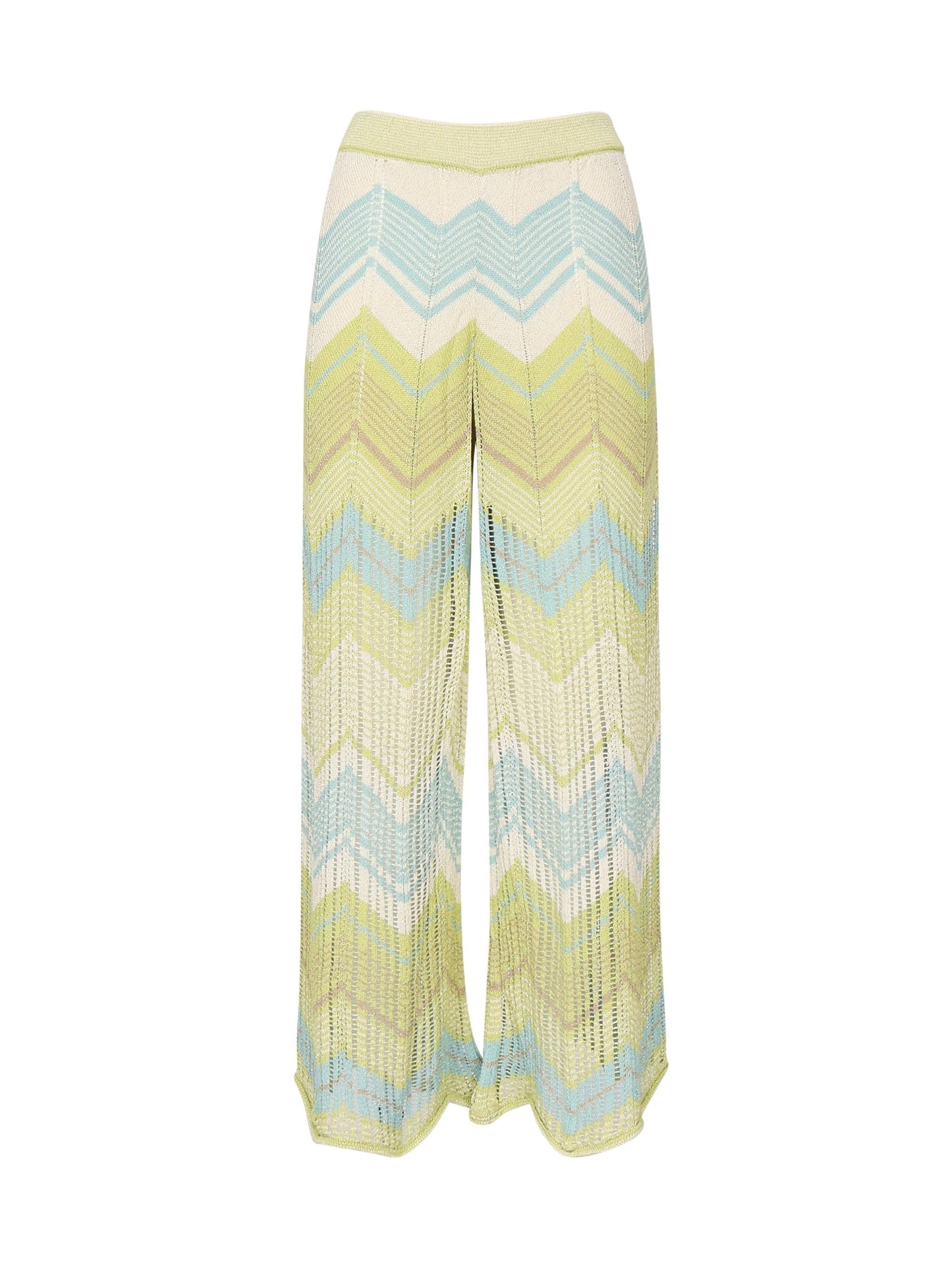 Pantalone in maglia traforata