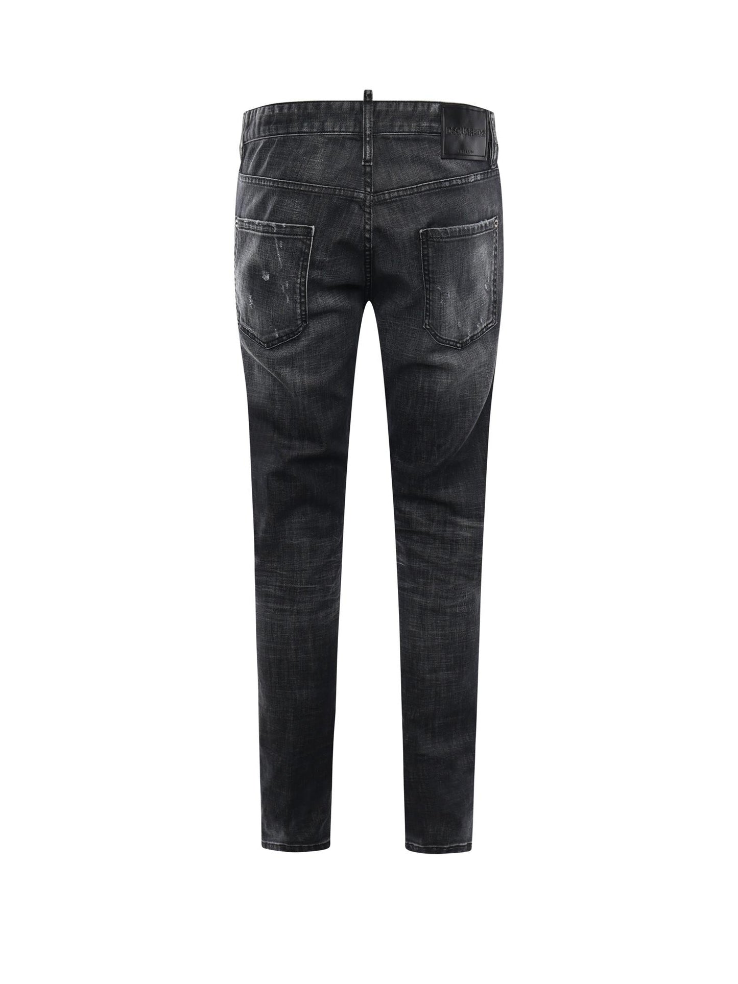 Jeans in denim di cotone stretch