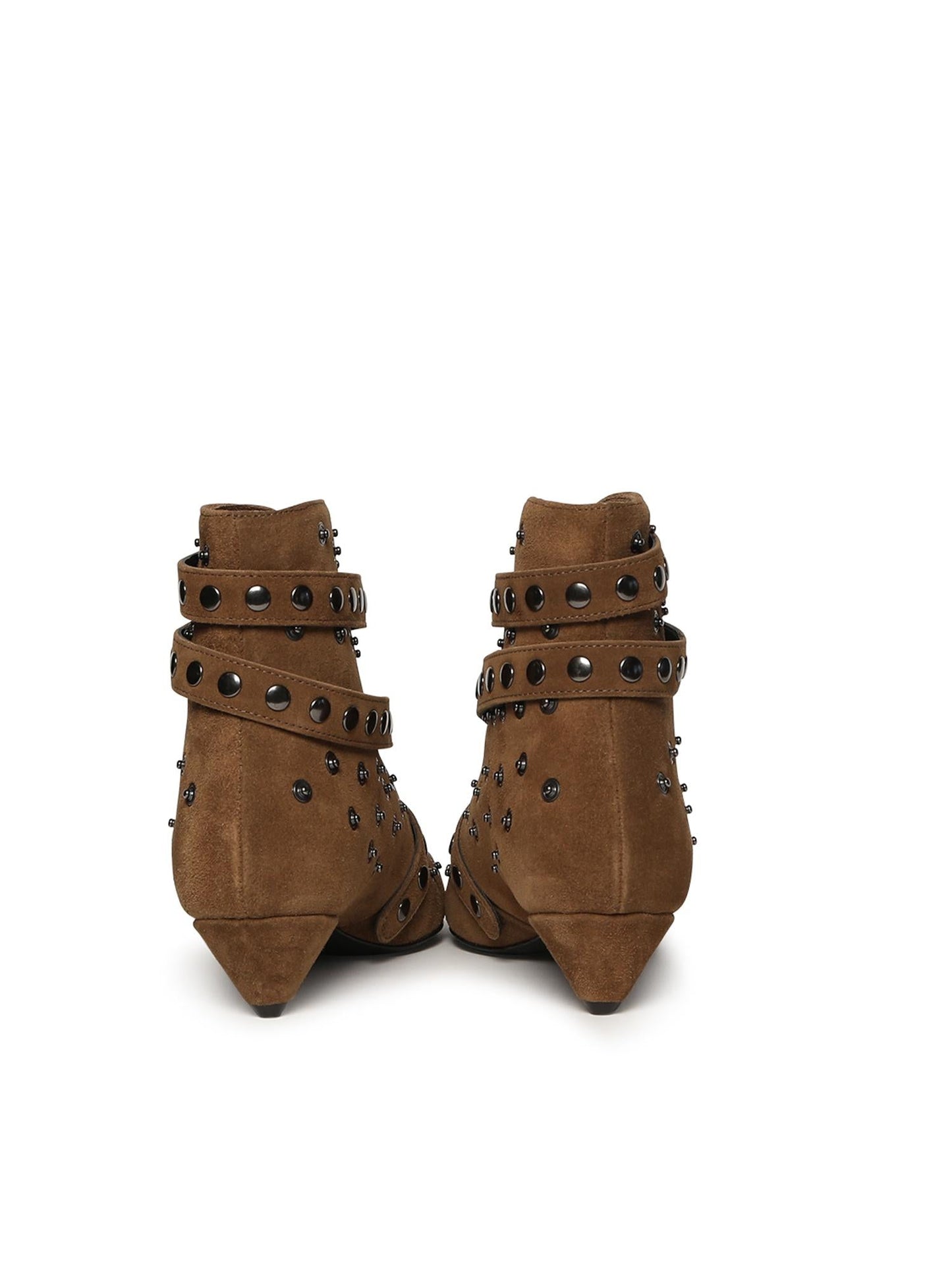 Ankle boots in camoscio