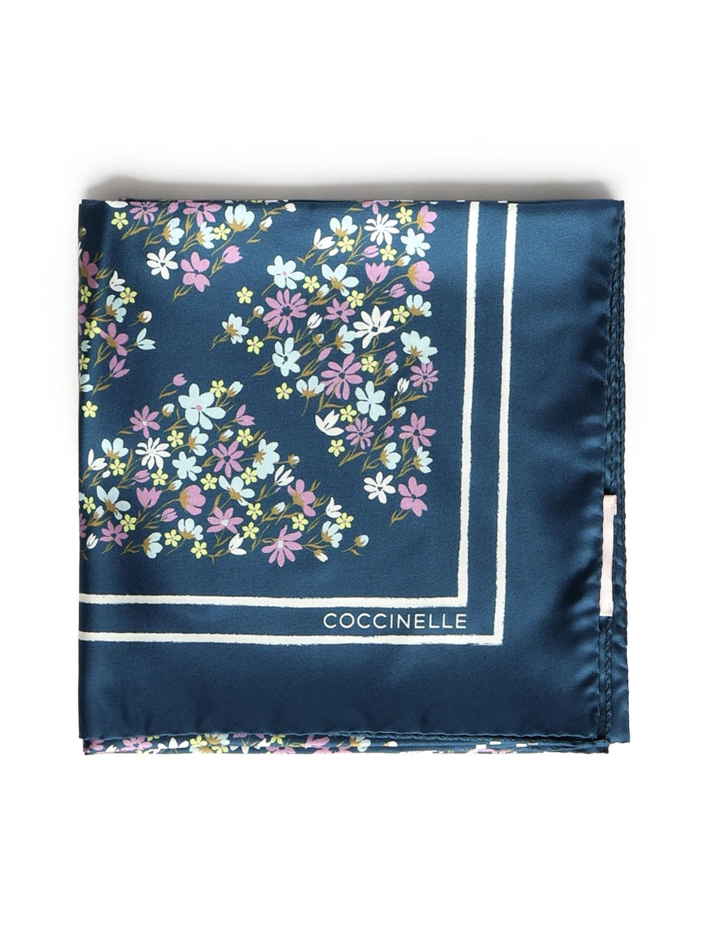 Foulard in seta con stampa