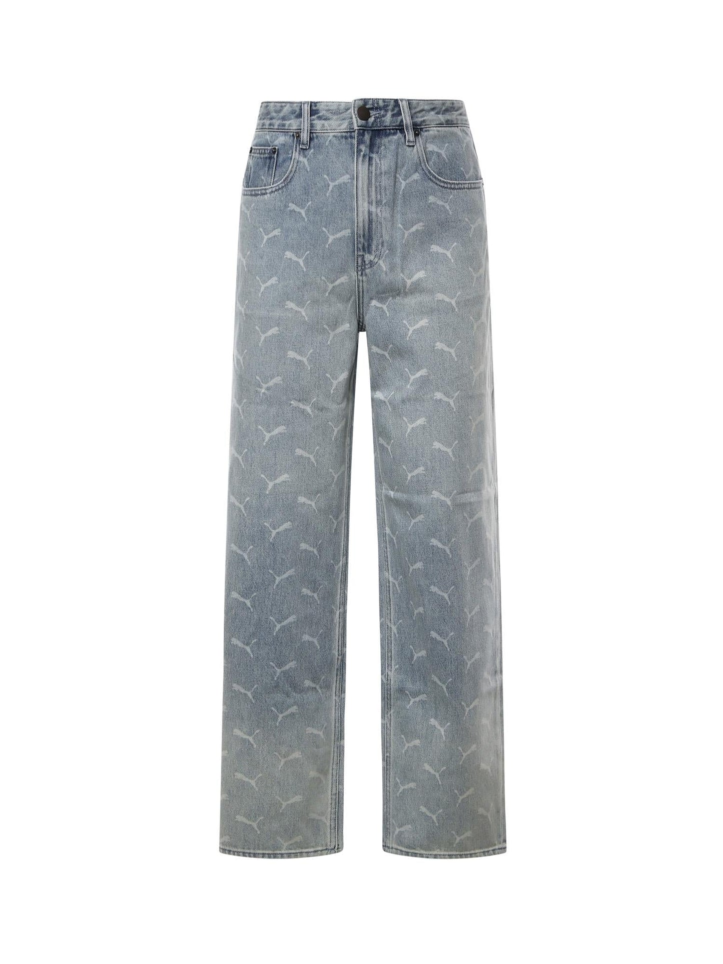 PUMA x A$AP ROCKY Pantaloni in denim con monogramma laser