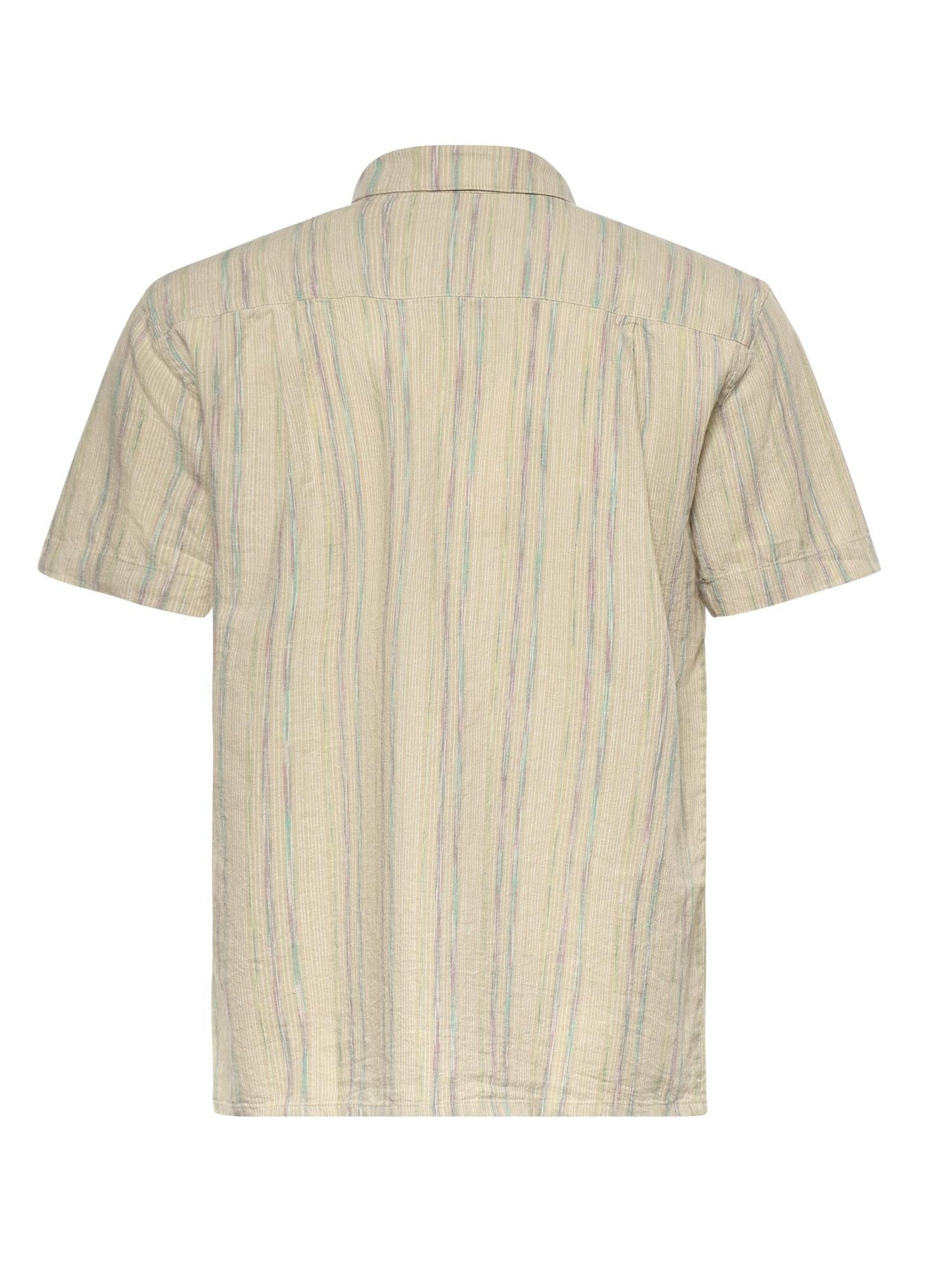 Camicia Back Step in misto canapa e cotone
