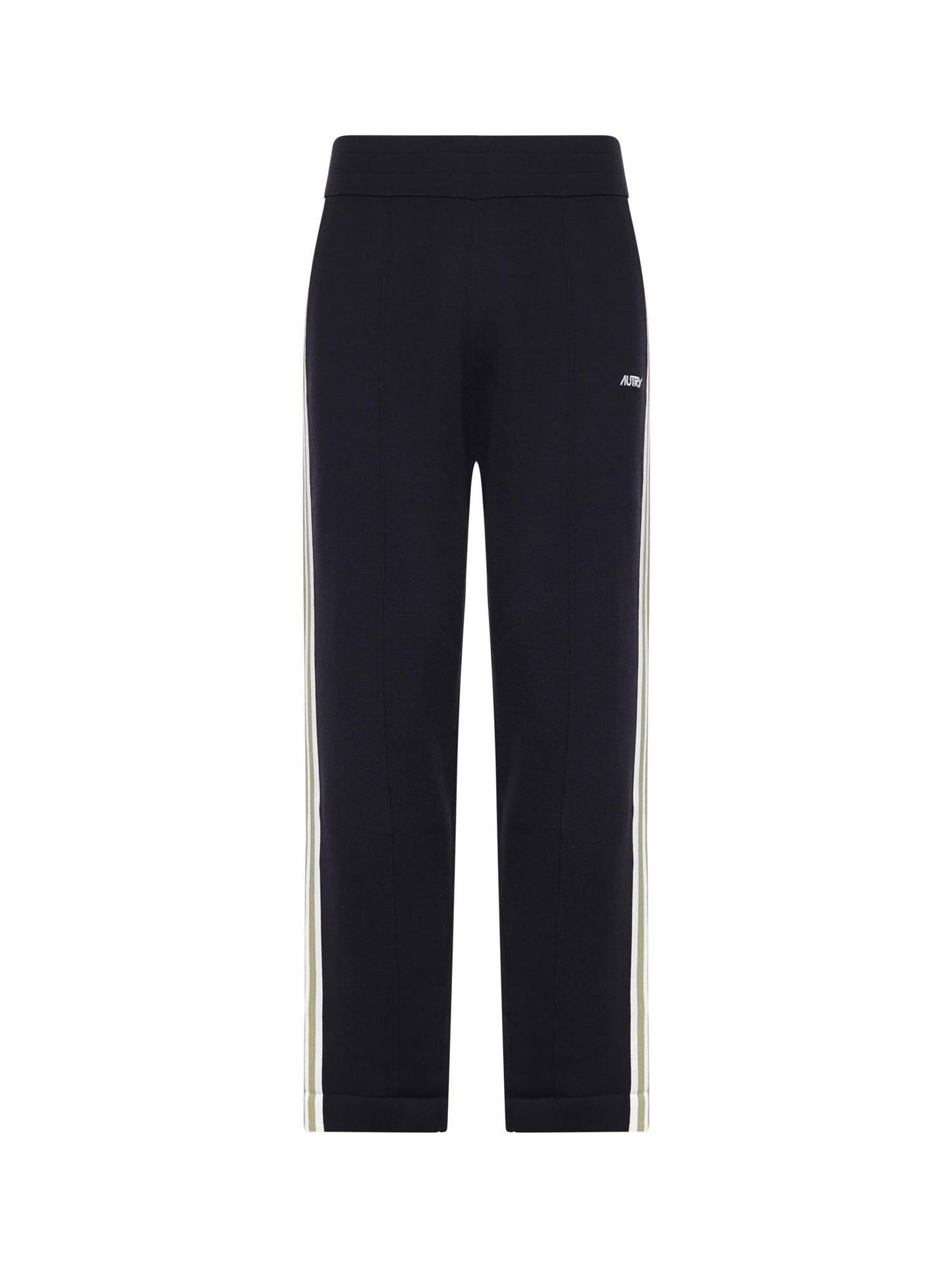 Pantalone jogger in maglia di viscosa