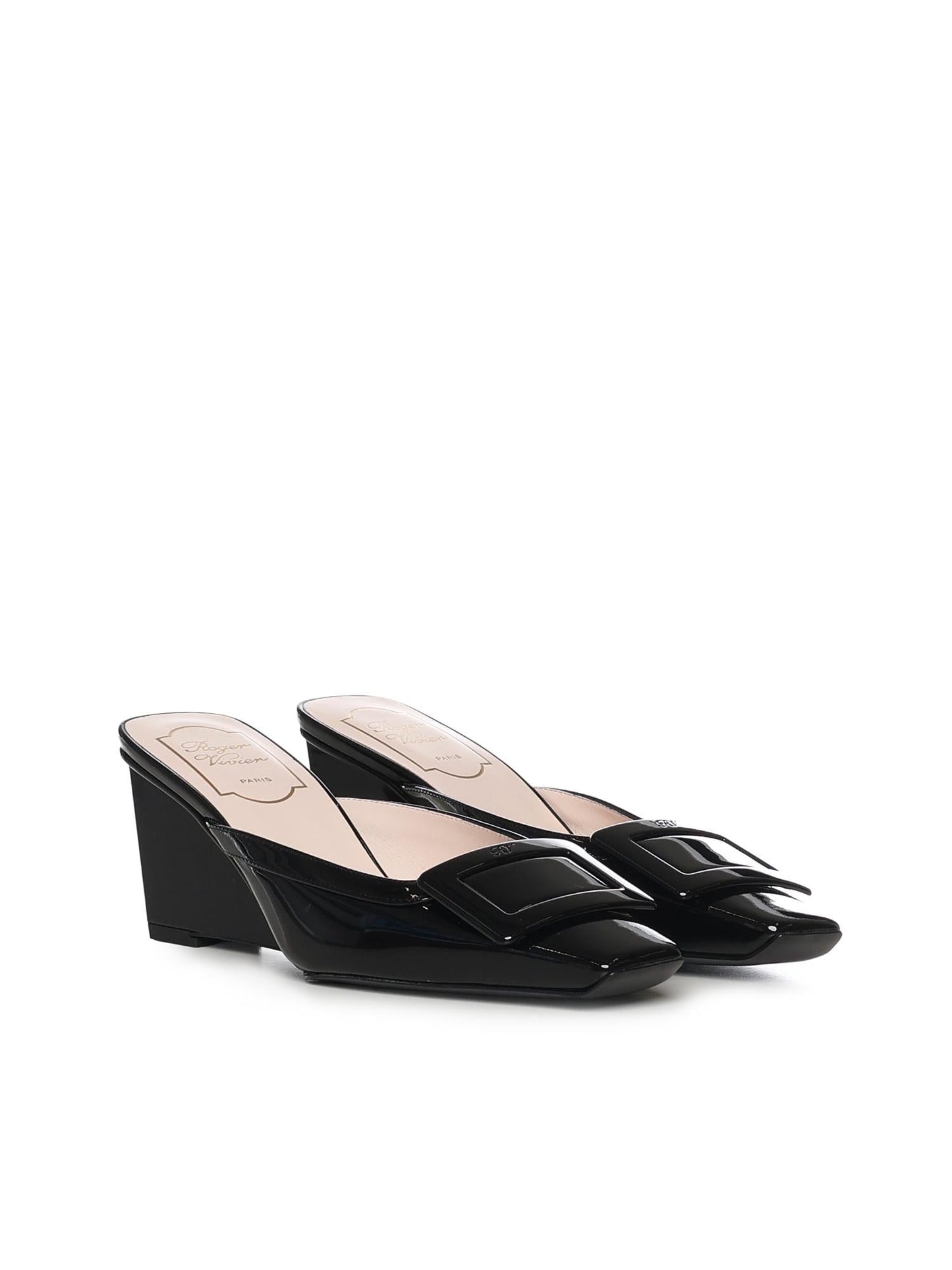 Mule Belle Vivier in vernice