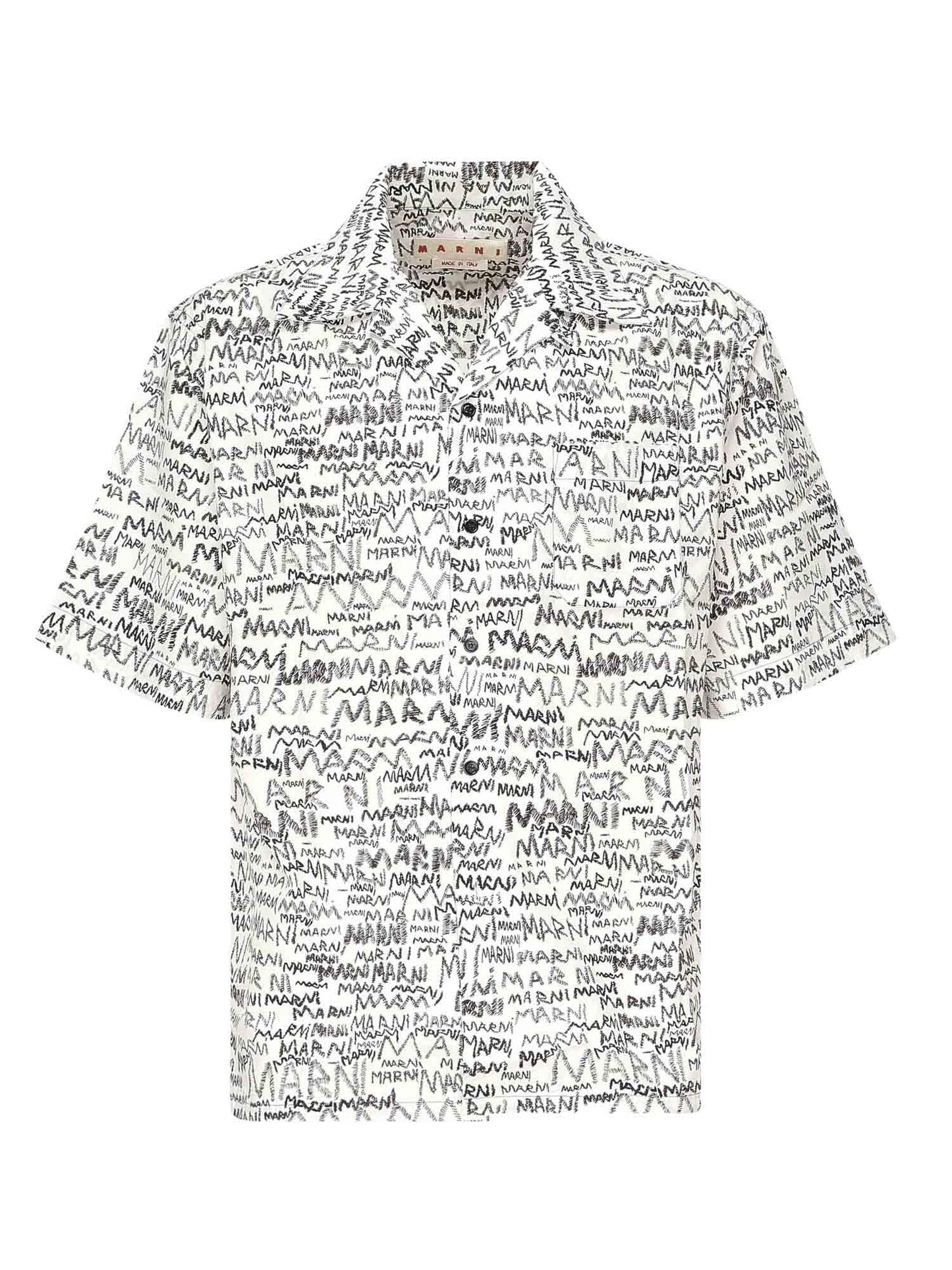 Camicia bowling scribble