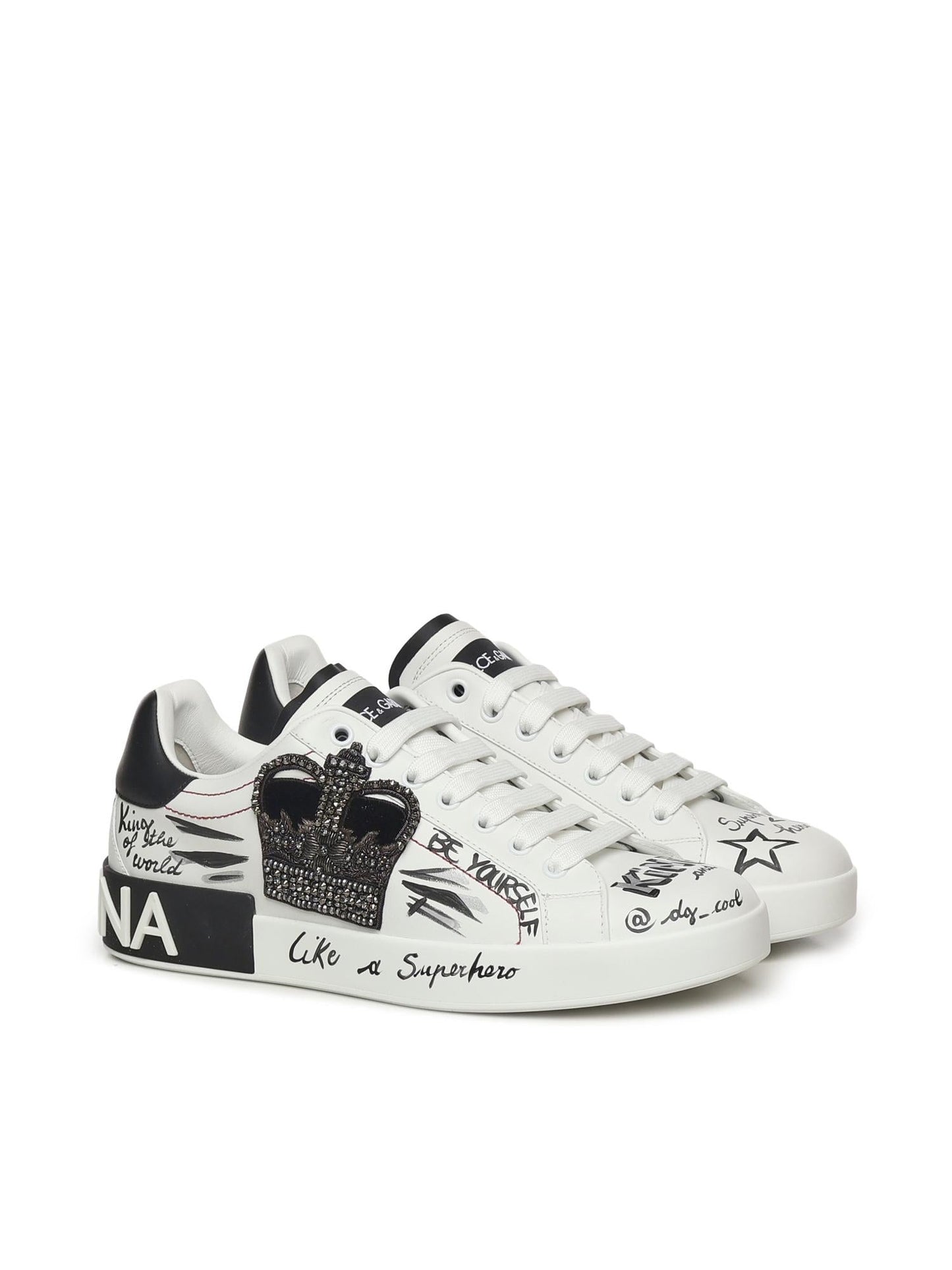 Sneakers Portofino in pelle