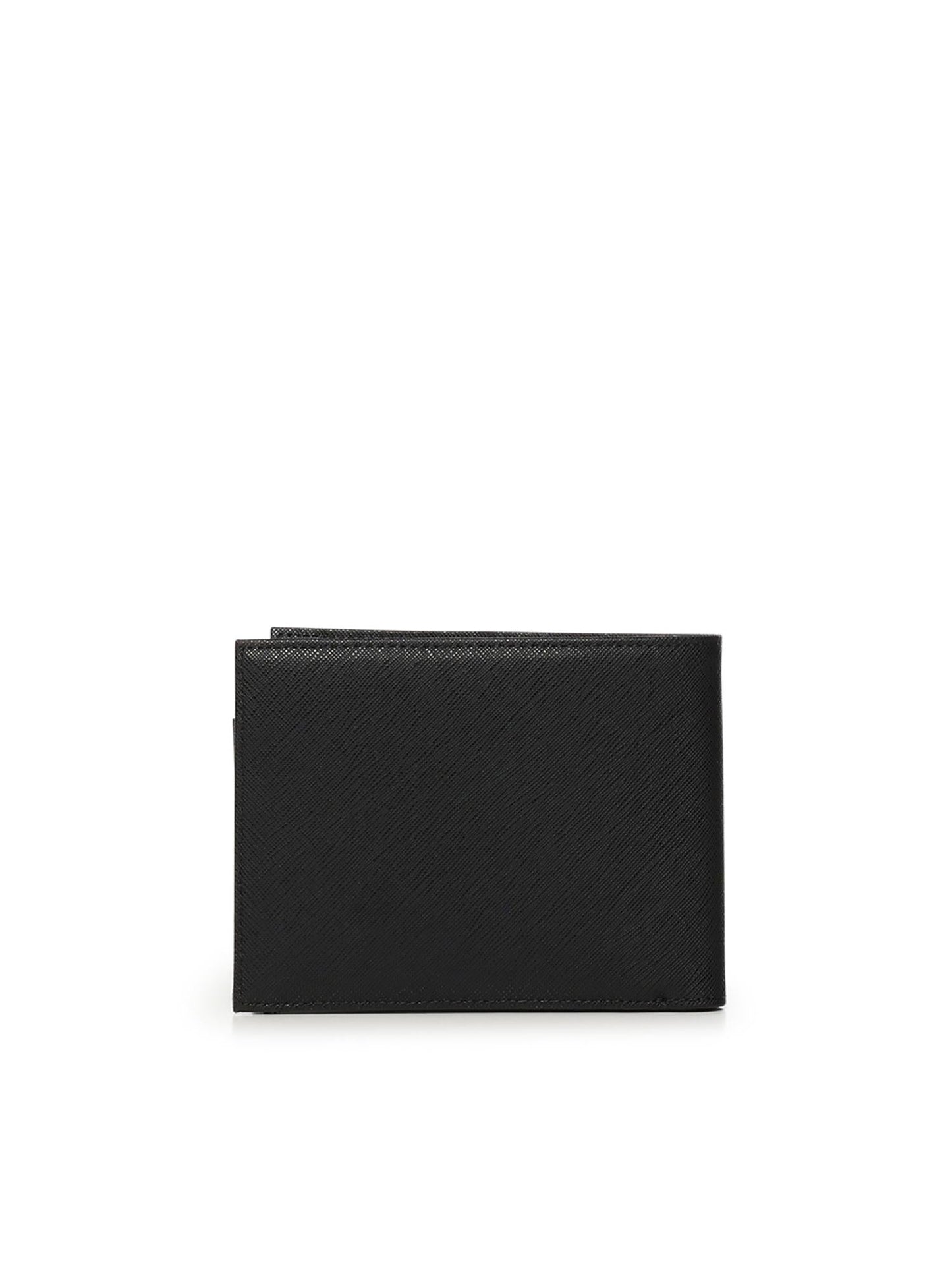 Portafoglio bifold in saffiano
