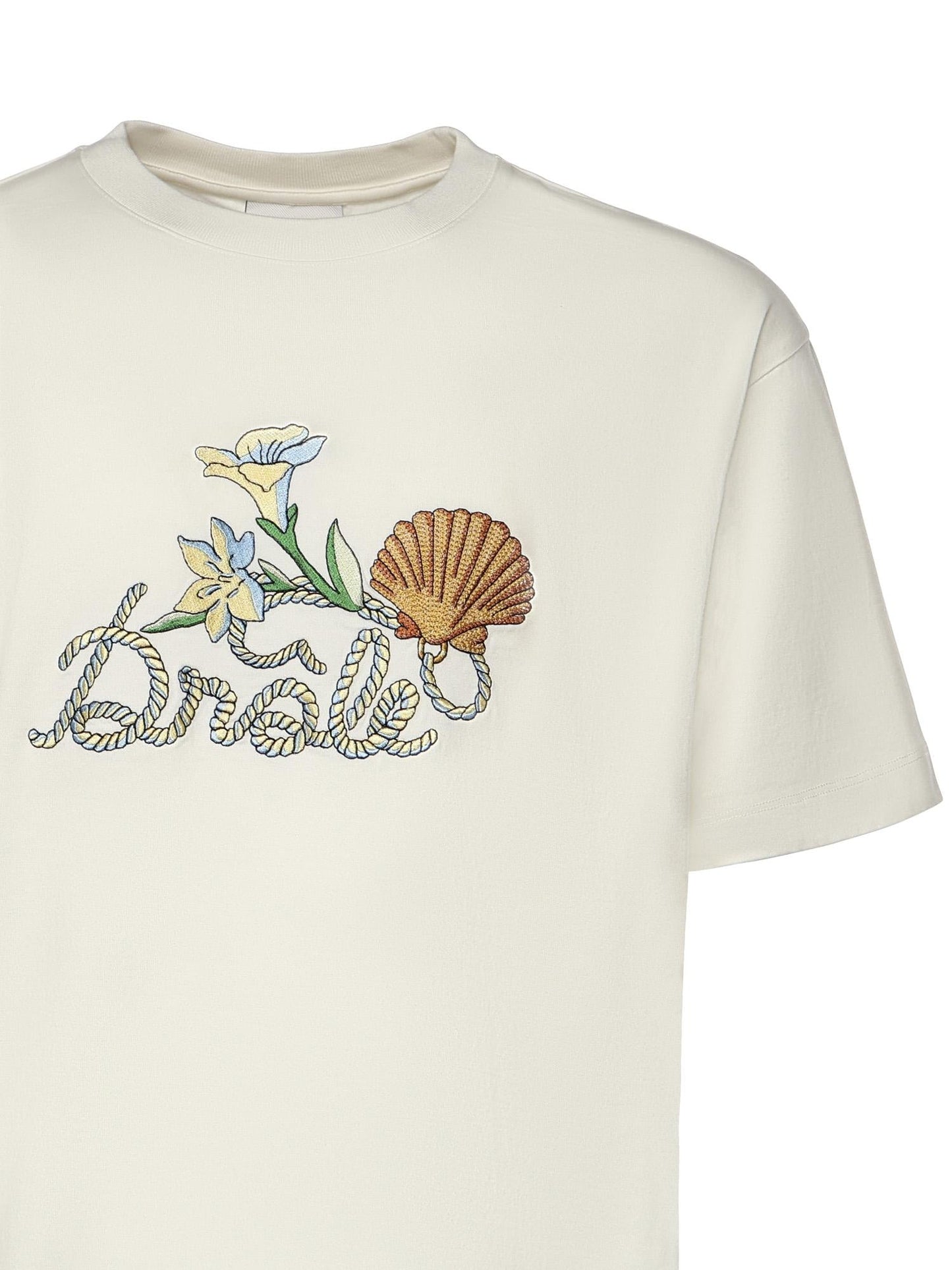 T-shirt Drôle Shell in cotone