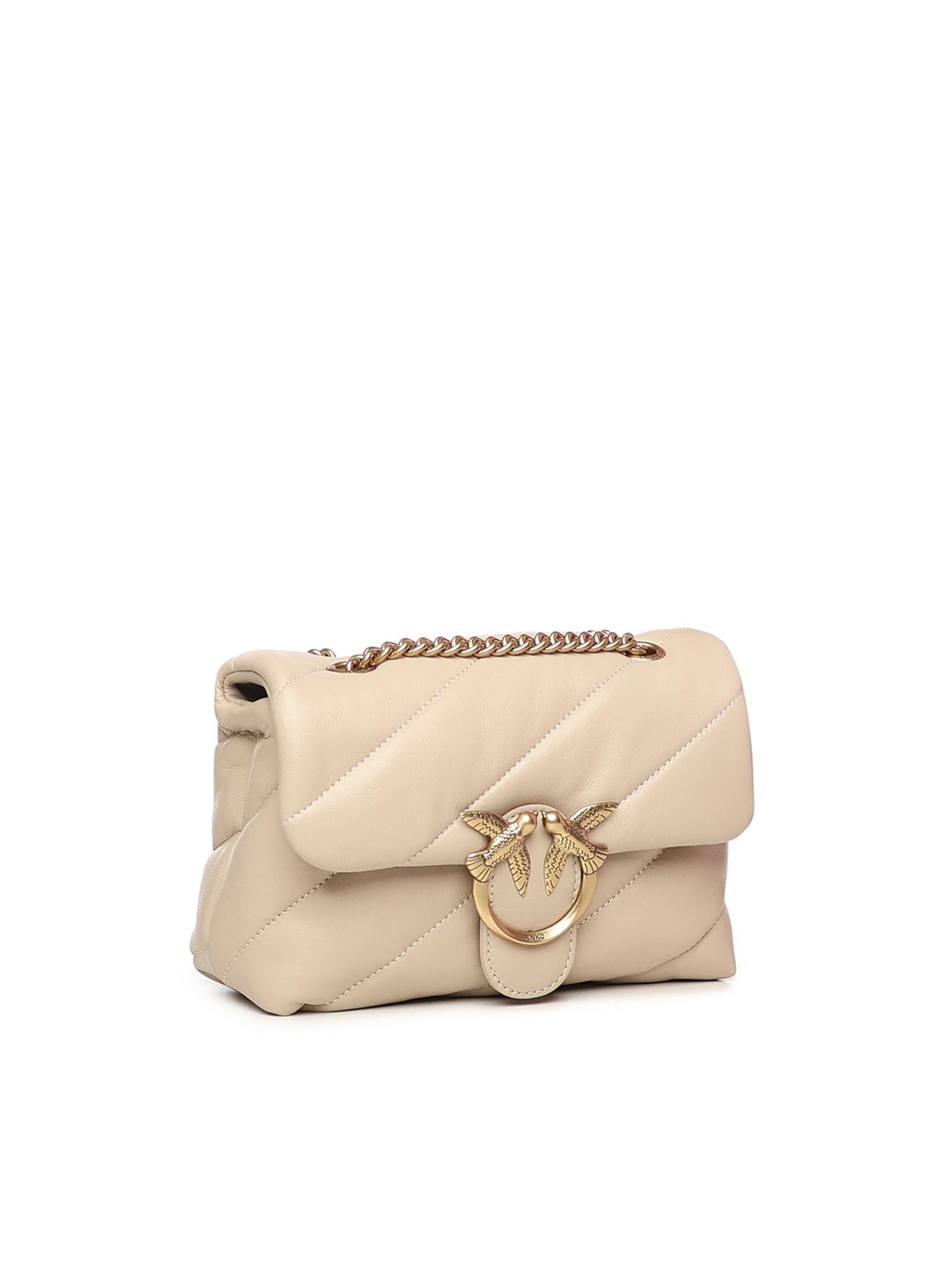 Borsa piccola a tracolla Love Bag Puff Maxi Quilt