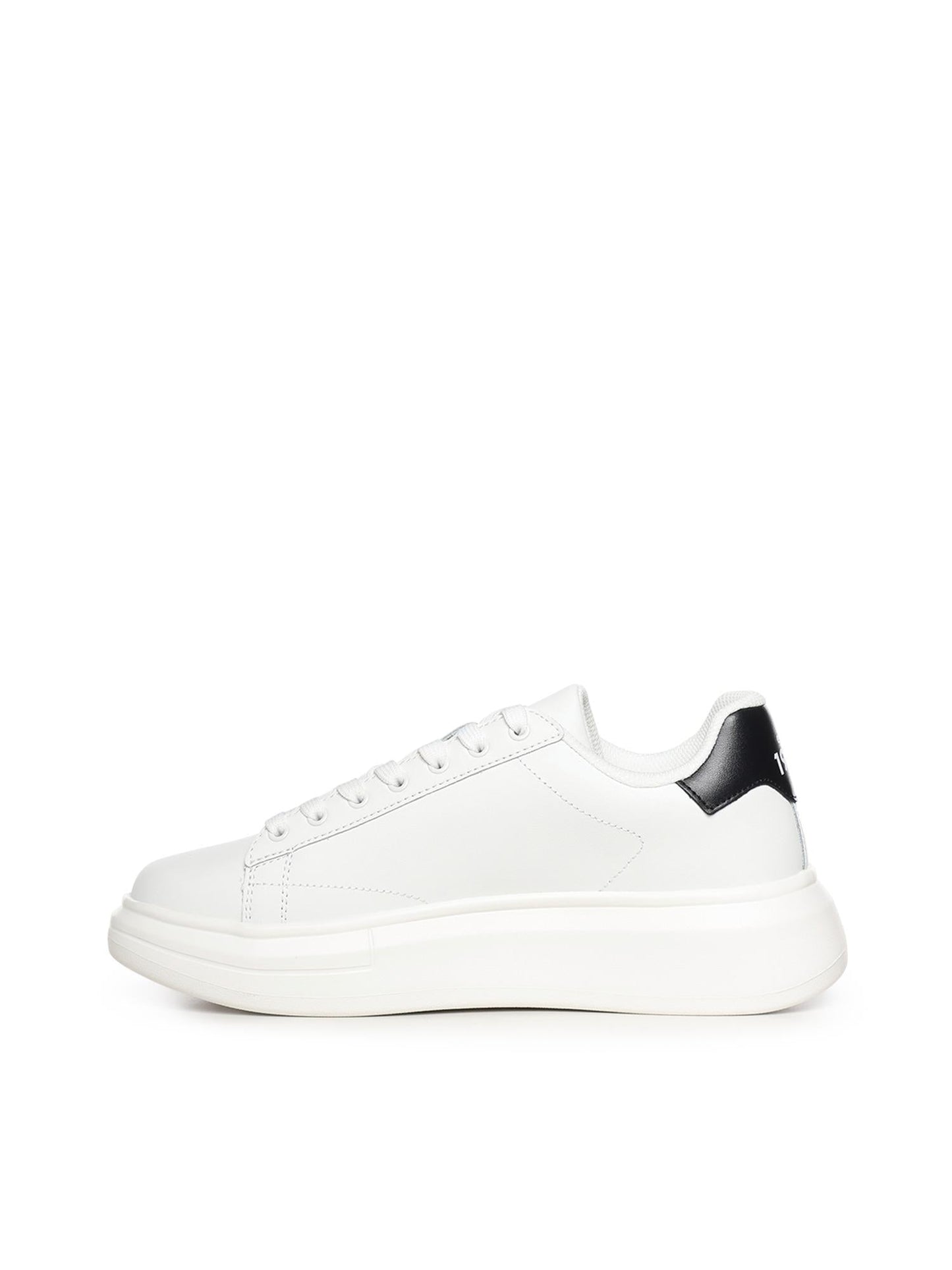 Sneakers platform con logo