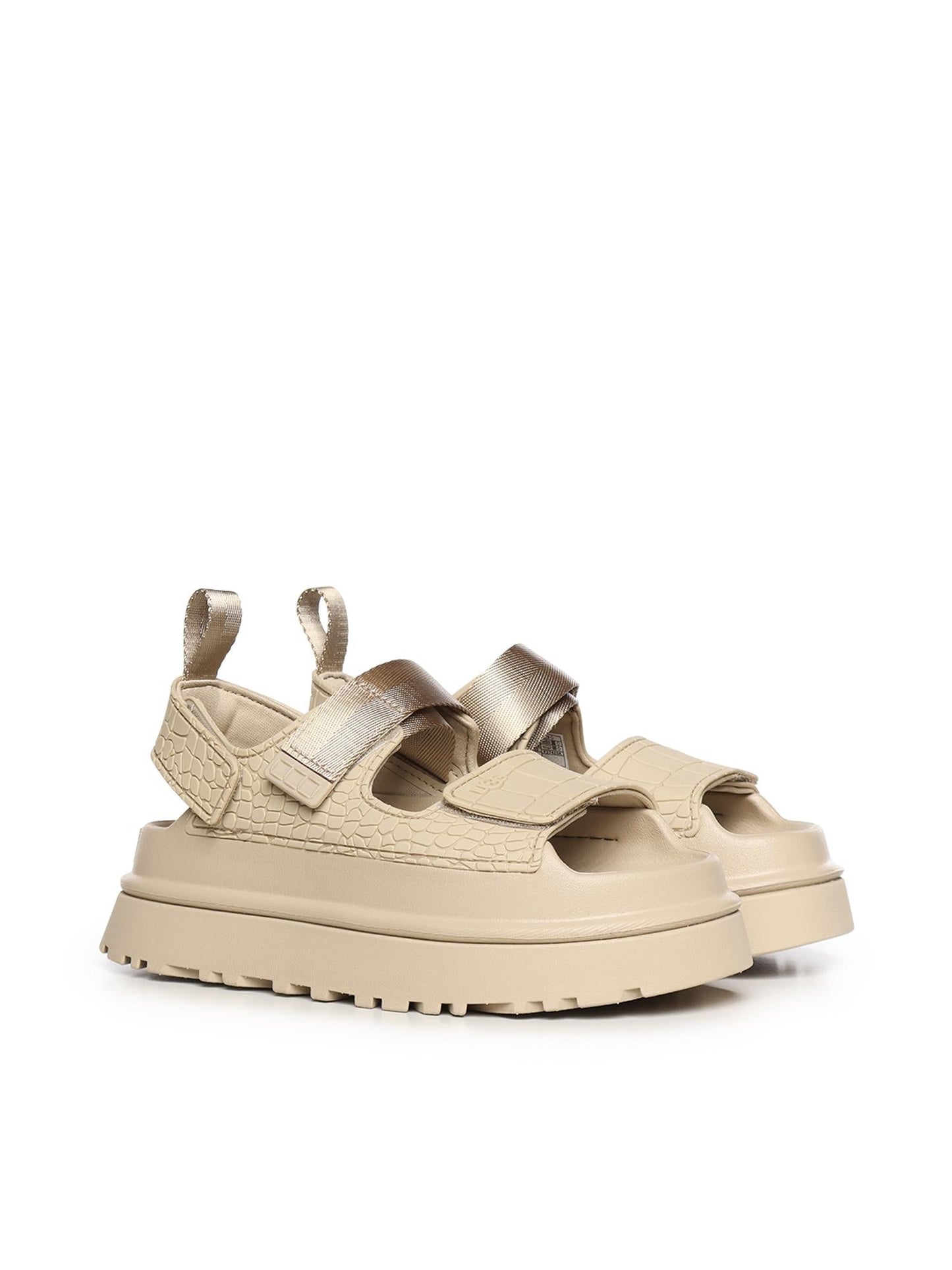 Sandali GoldenGlow Embossed