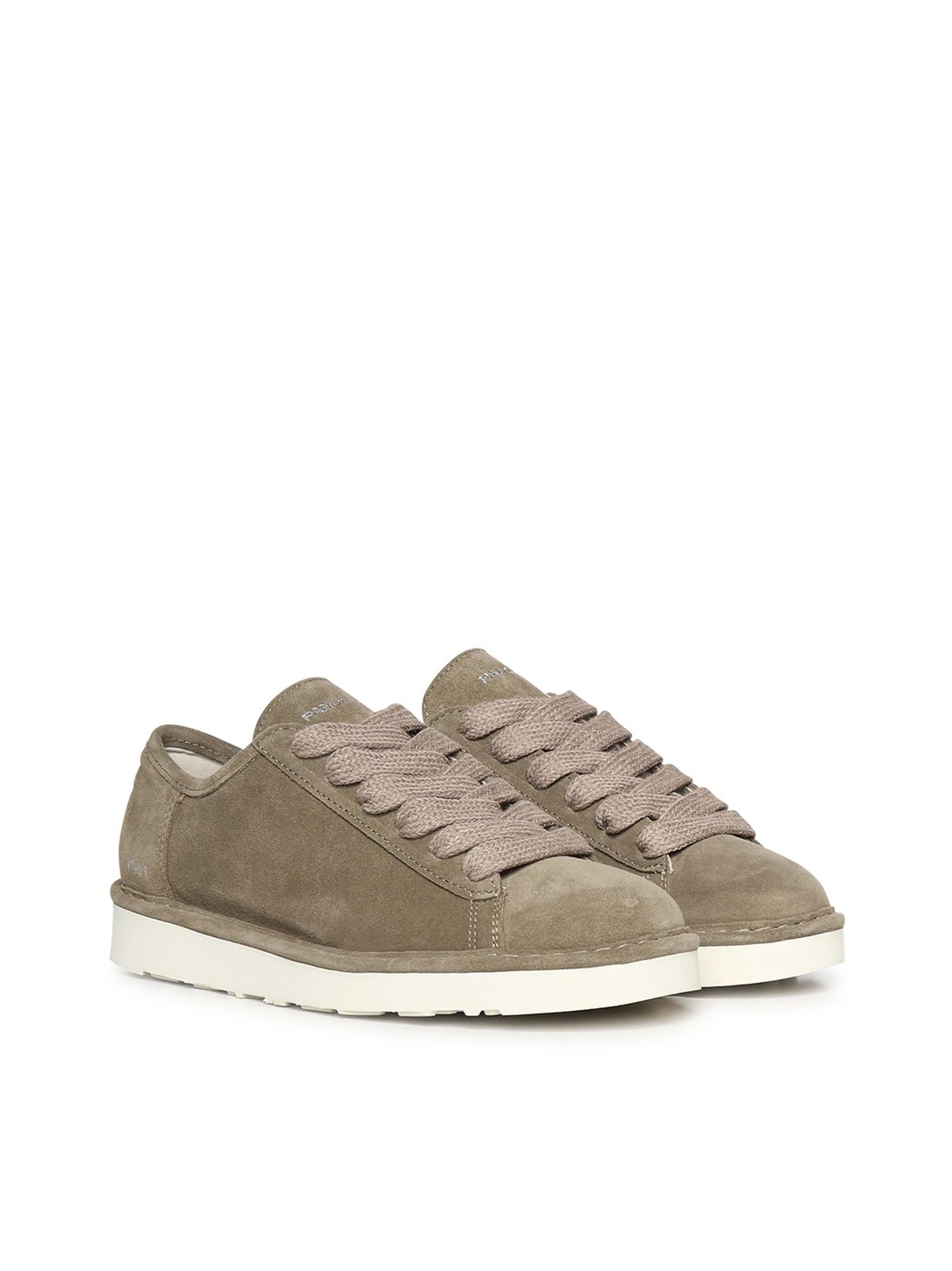 Sneaker P001 in camoscio