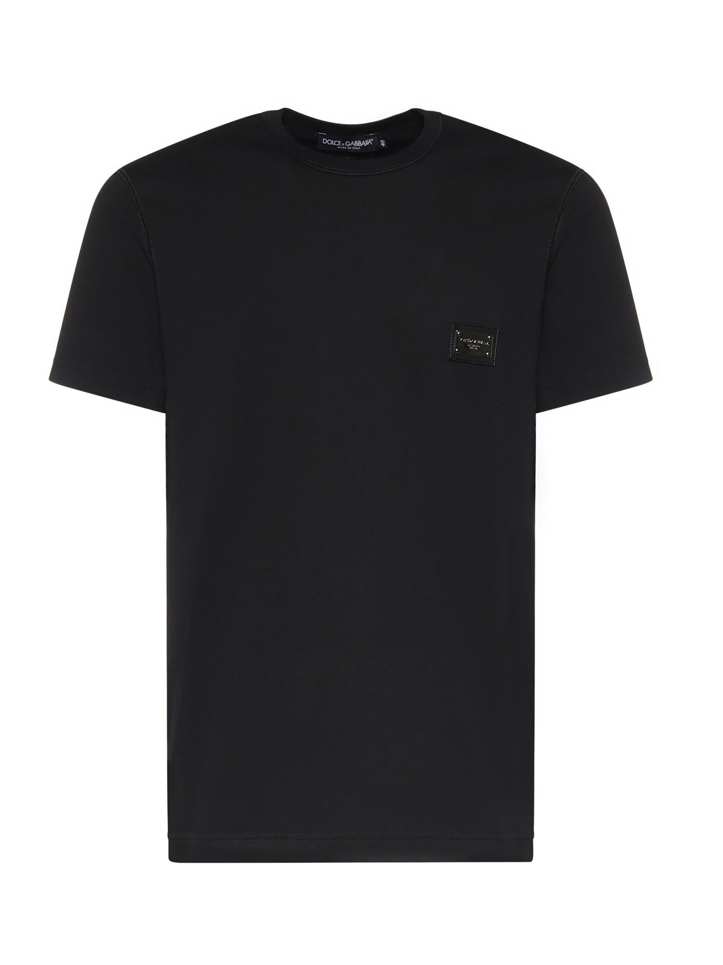 T-shirt in jersey di cotone con logo