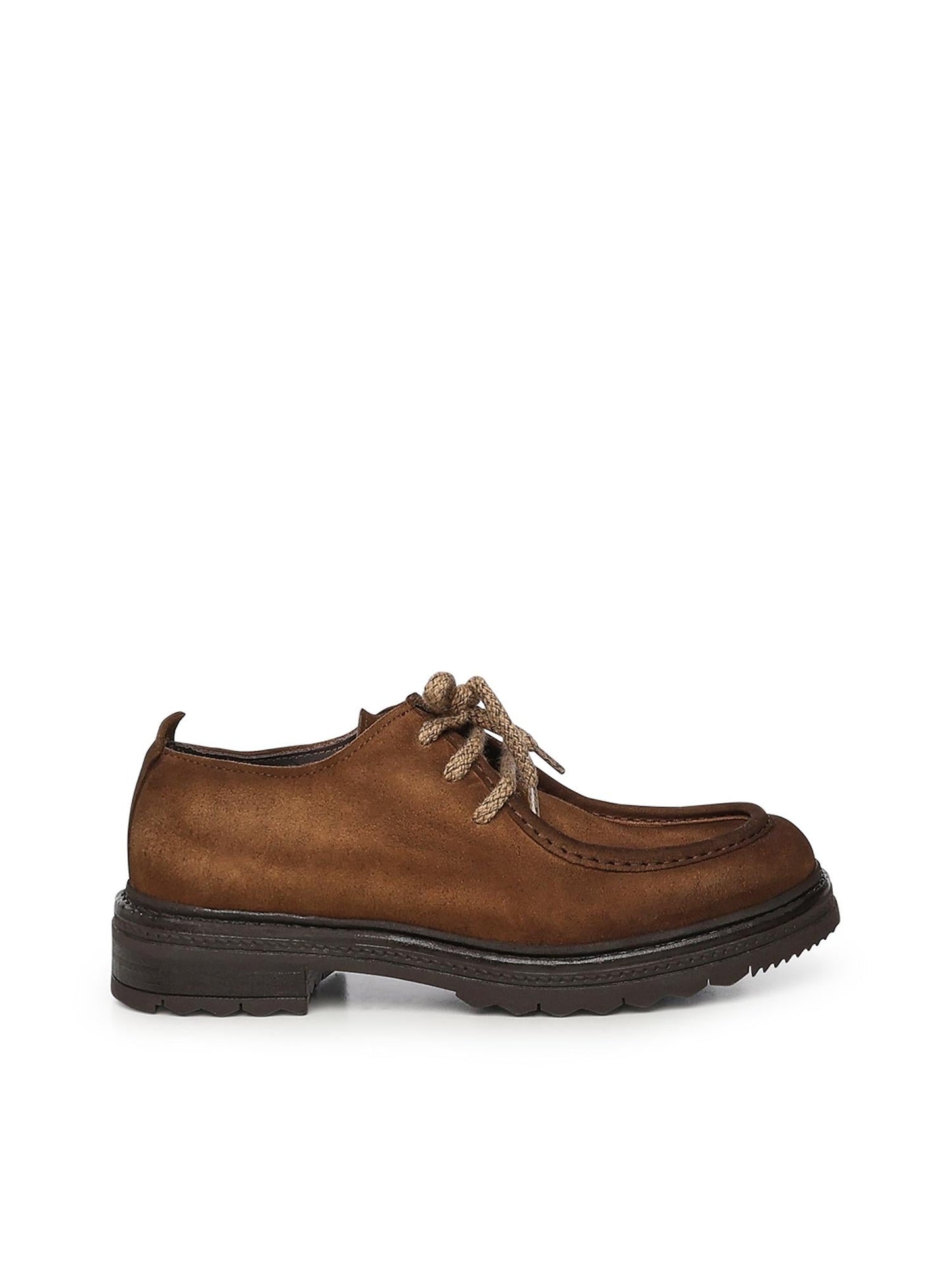 Scarpa stringata Jean in camoscio