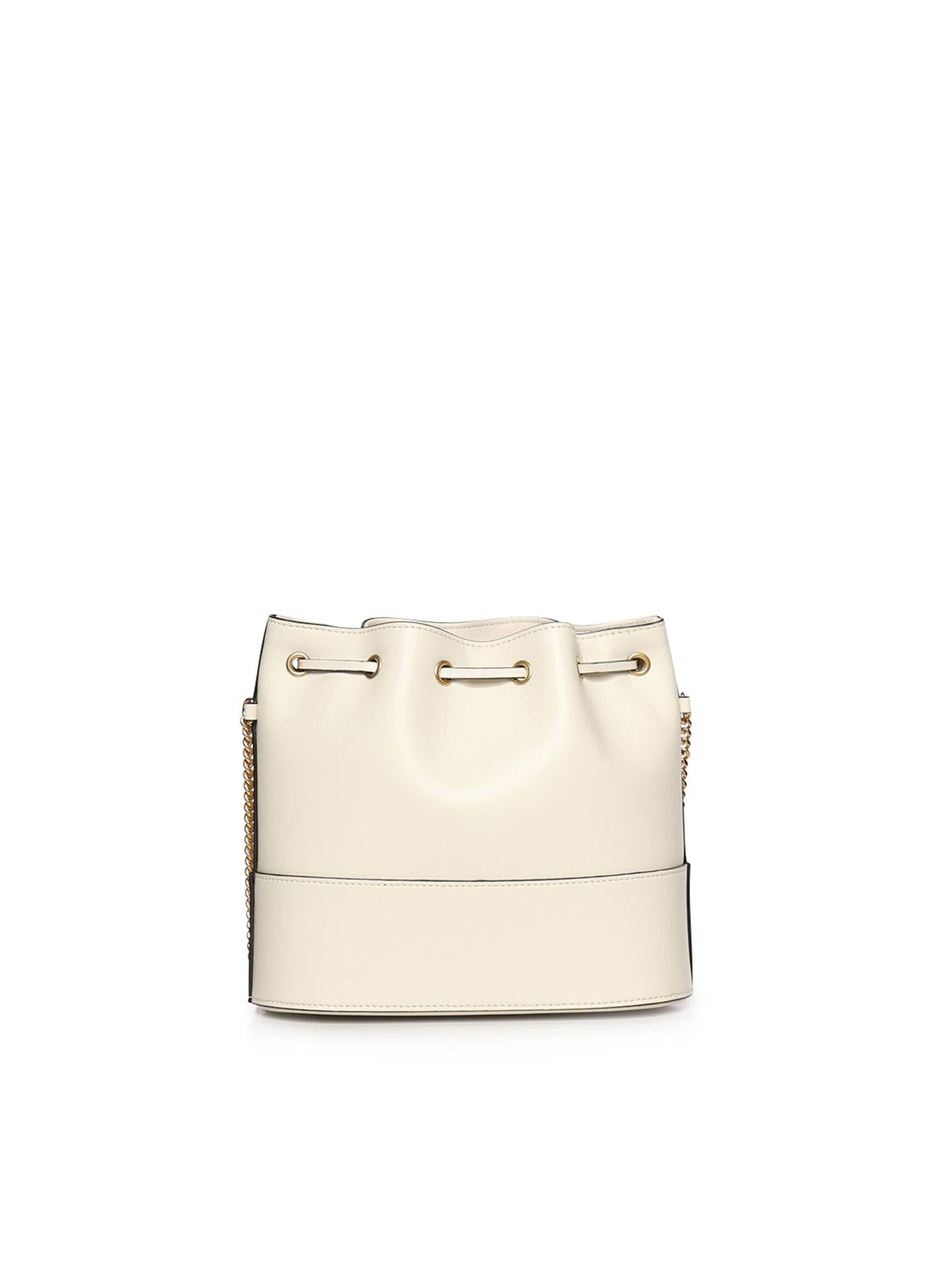 Mini bag a secchiello VLogo Signature in nappa