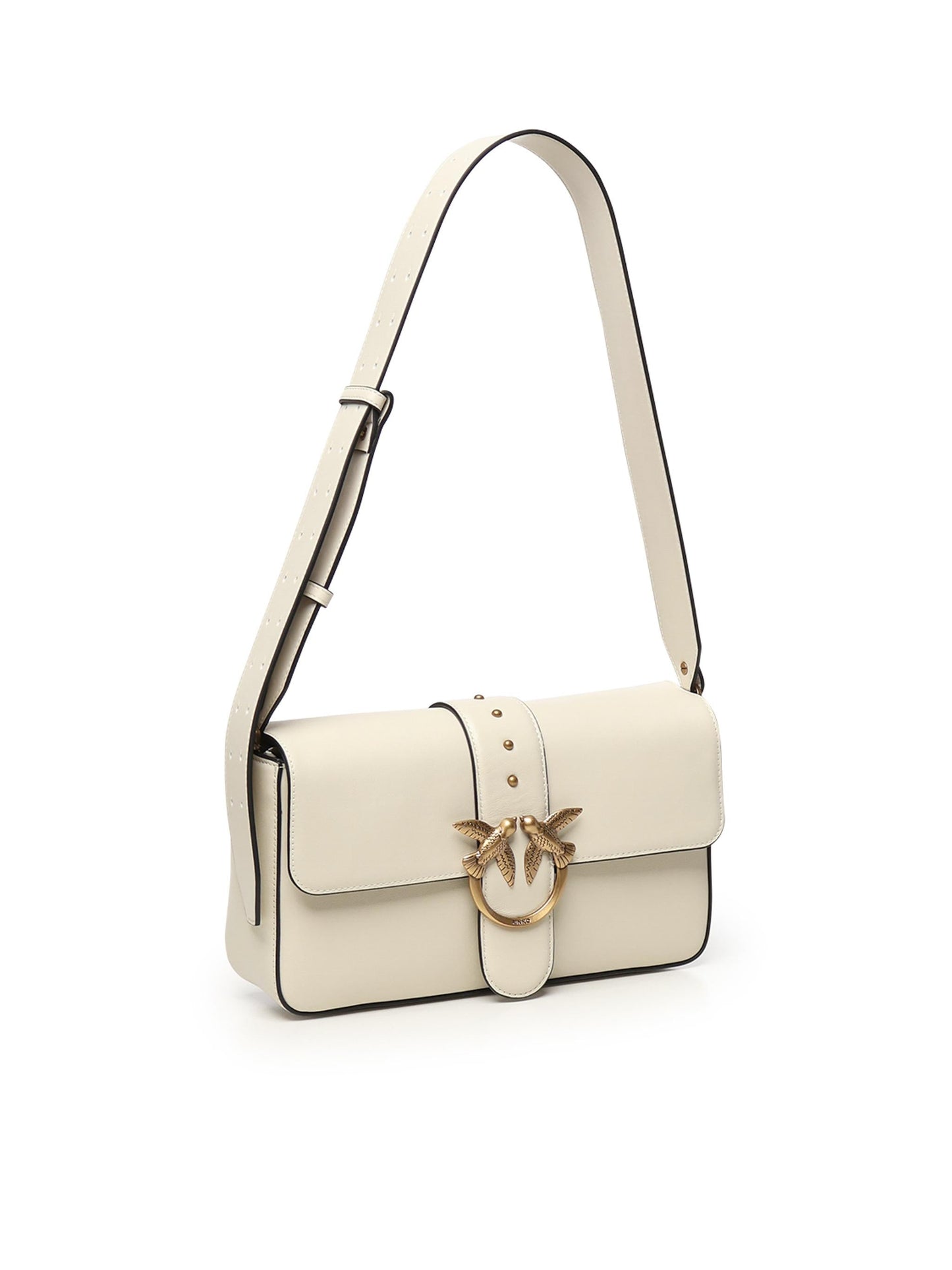 Borsa media a spalla Love Bag in pelle