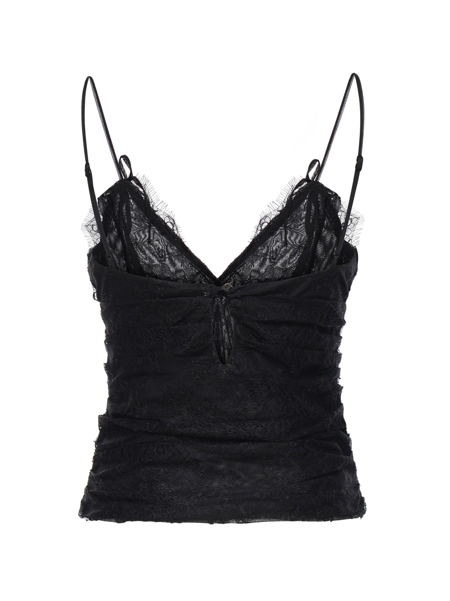 Top in pizzo floreale
