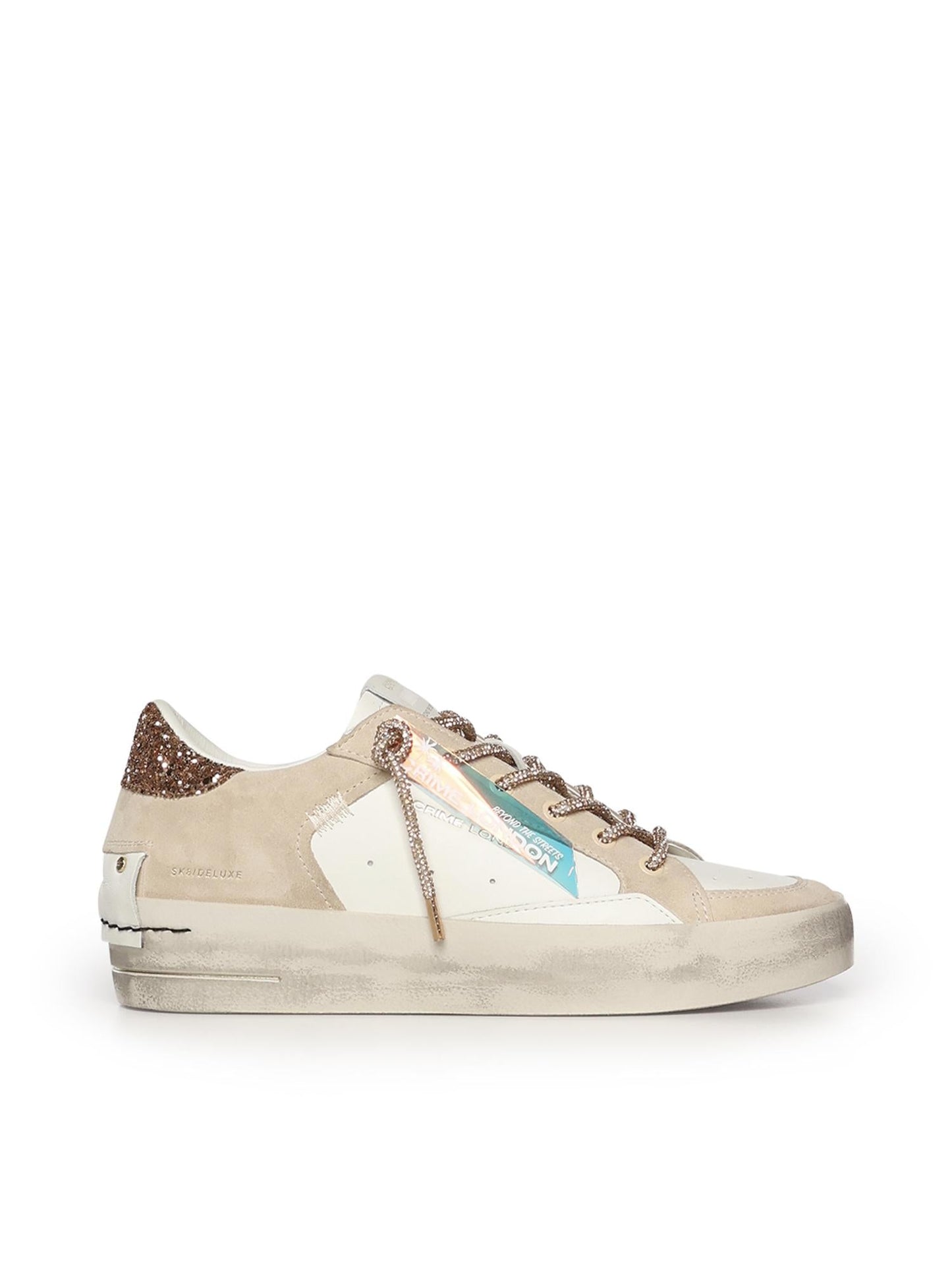 Sneaker Sk8 Deluxe Wedge in pelle