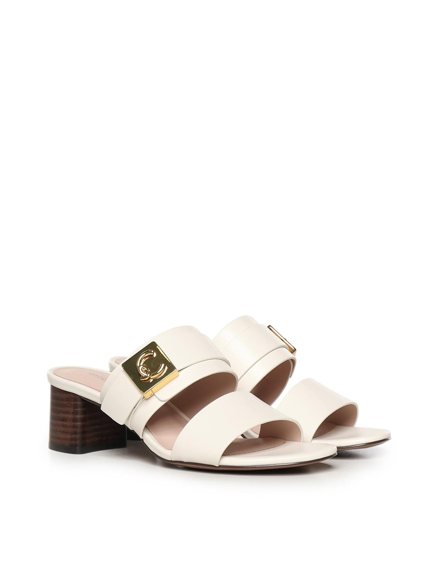 Mules C-Me Lock in pelle