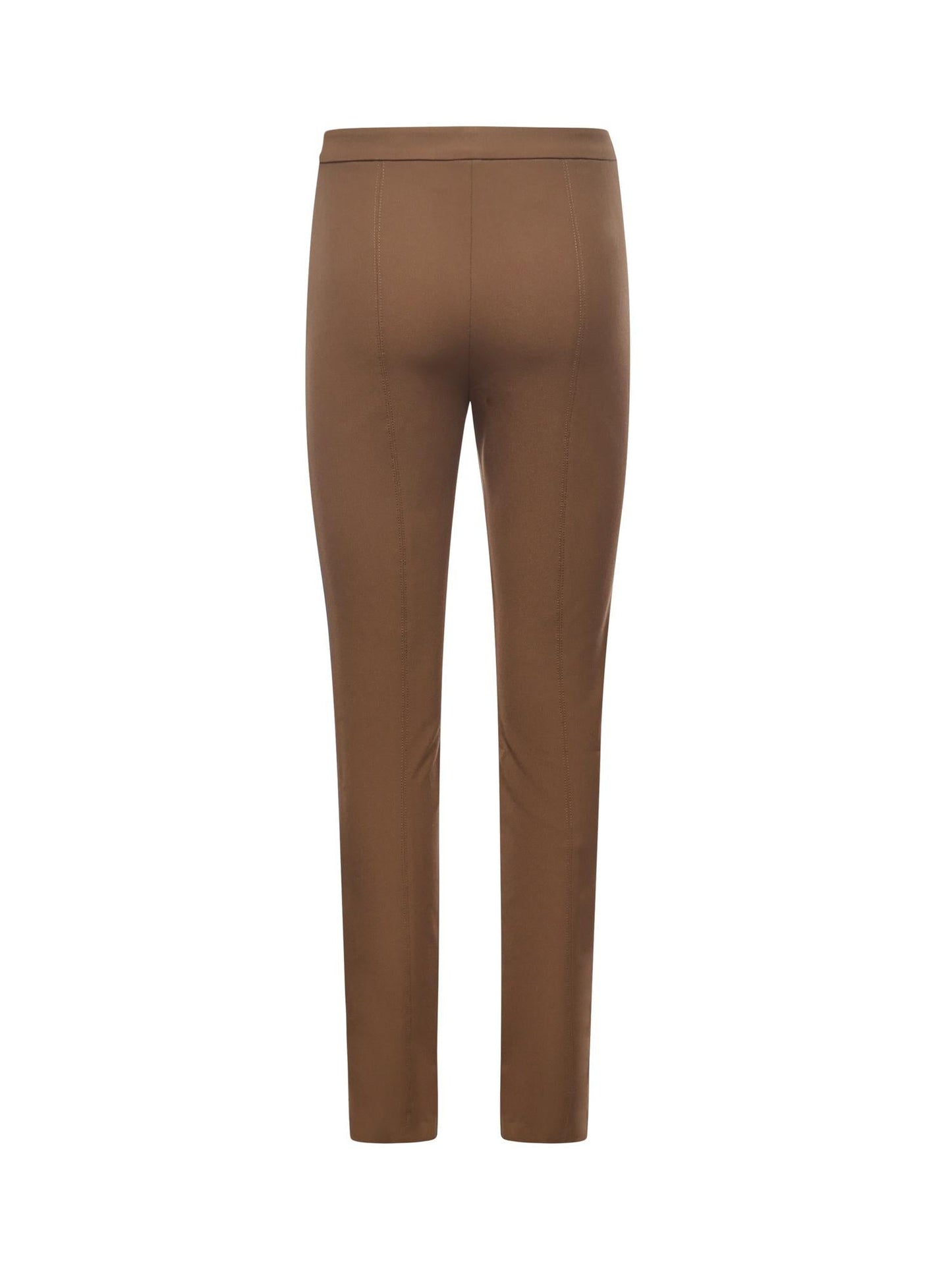 Pantaloni in crêpe di poly viscosa