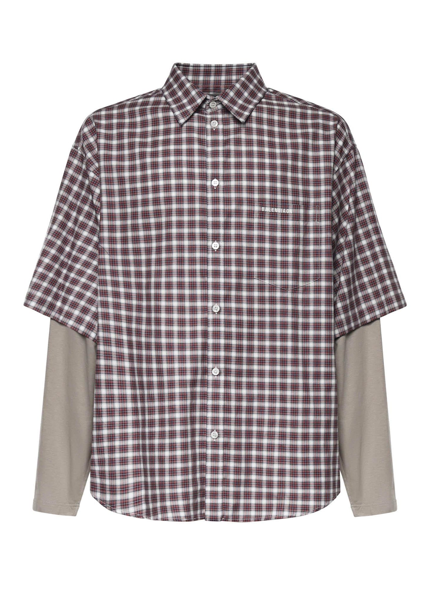 Camicia Wrong Sleeve in popeline