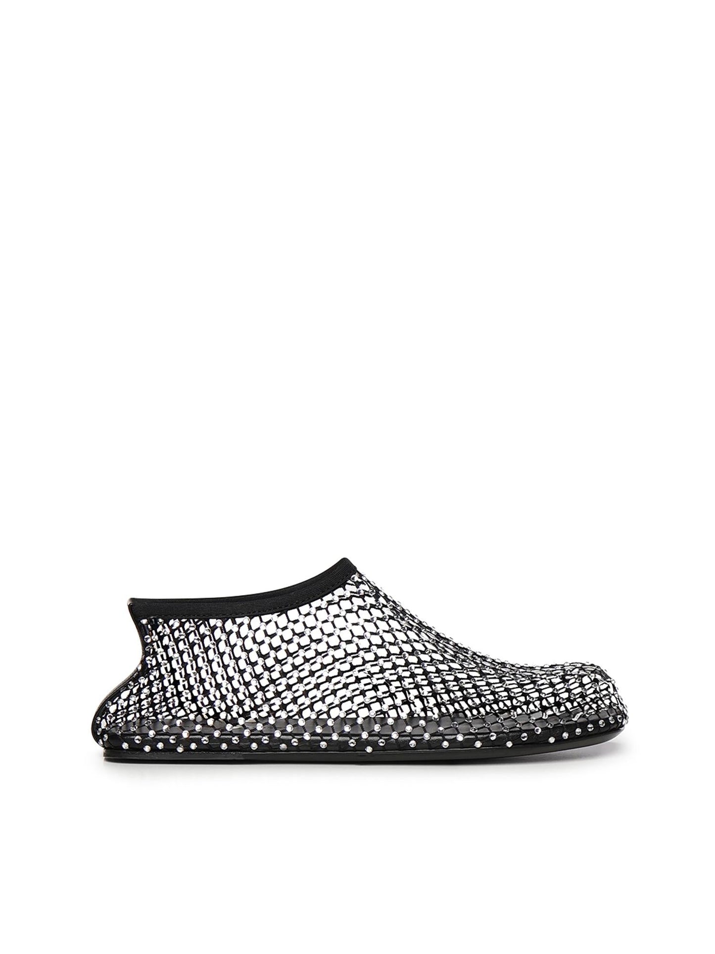 Ballerina Minette in mesh con cristalli