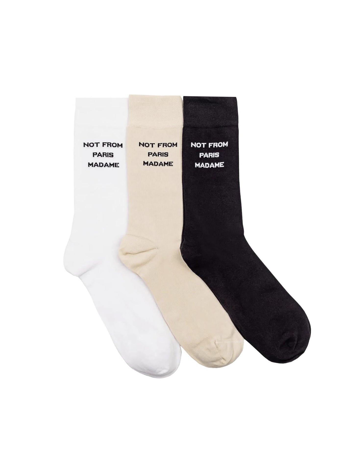 Set di 3 paia di calzini in misto cotone