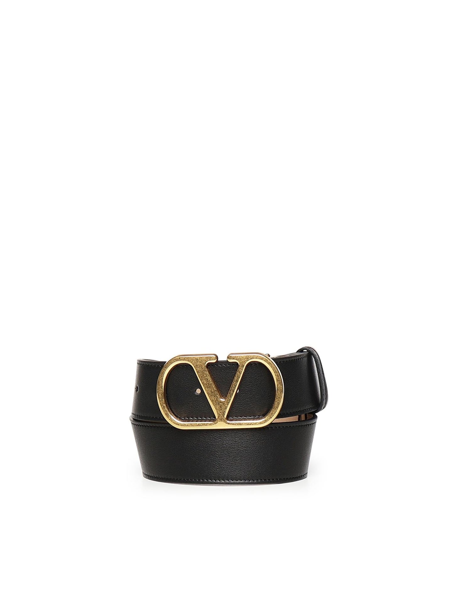 Cintura Vlogo Signature in vitello