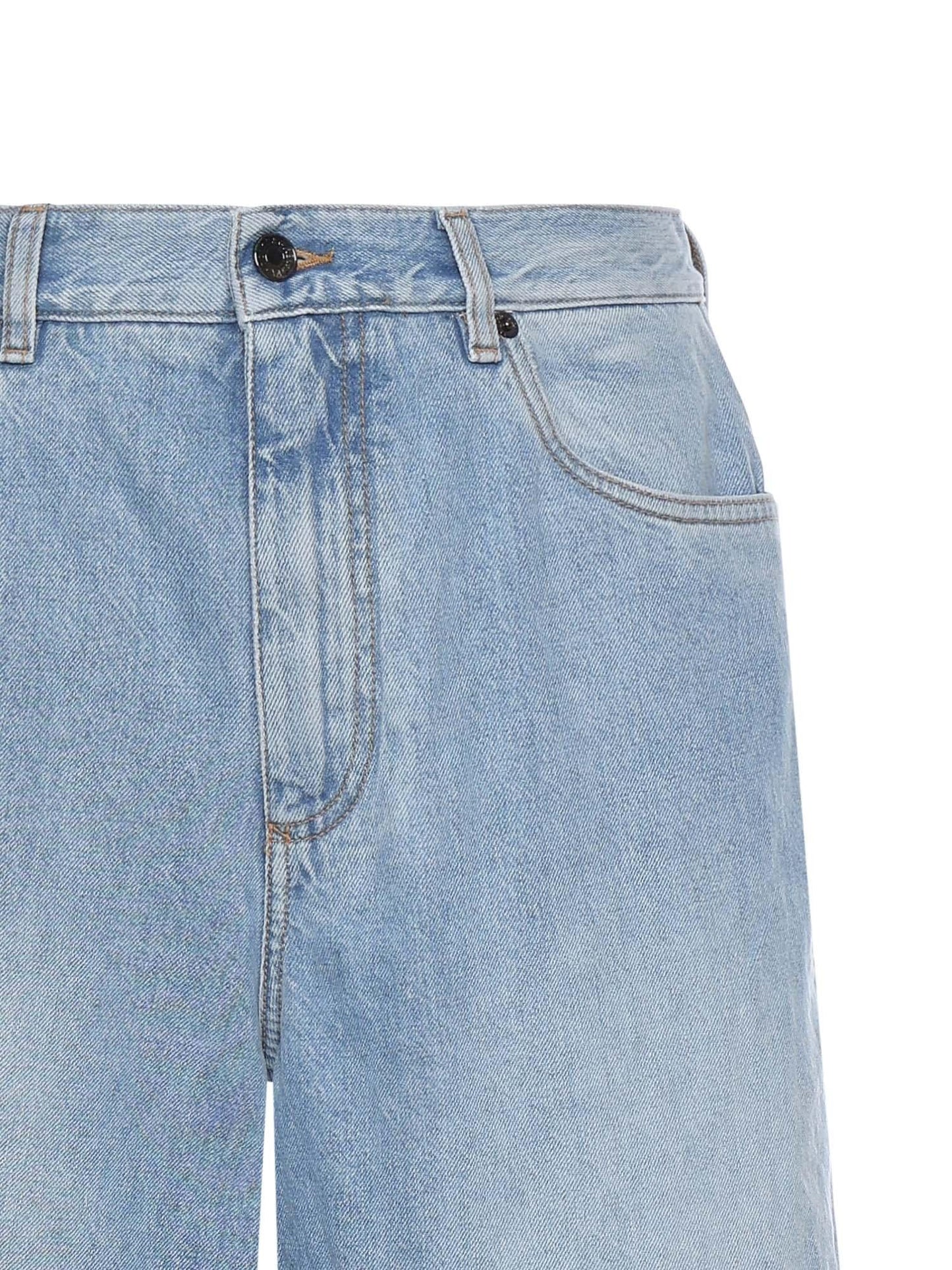 Bermuda in denim di cotone