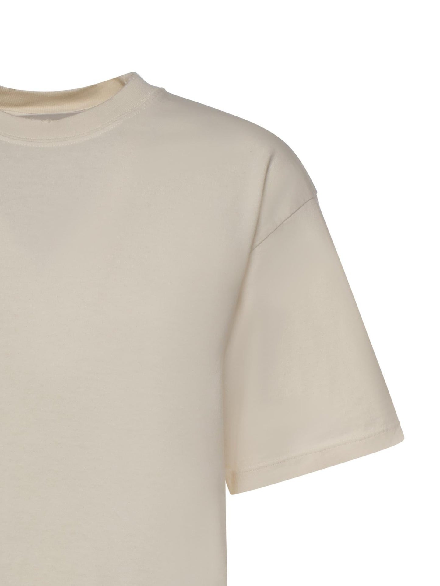 T-shirt con logo sul retro