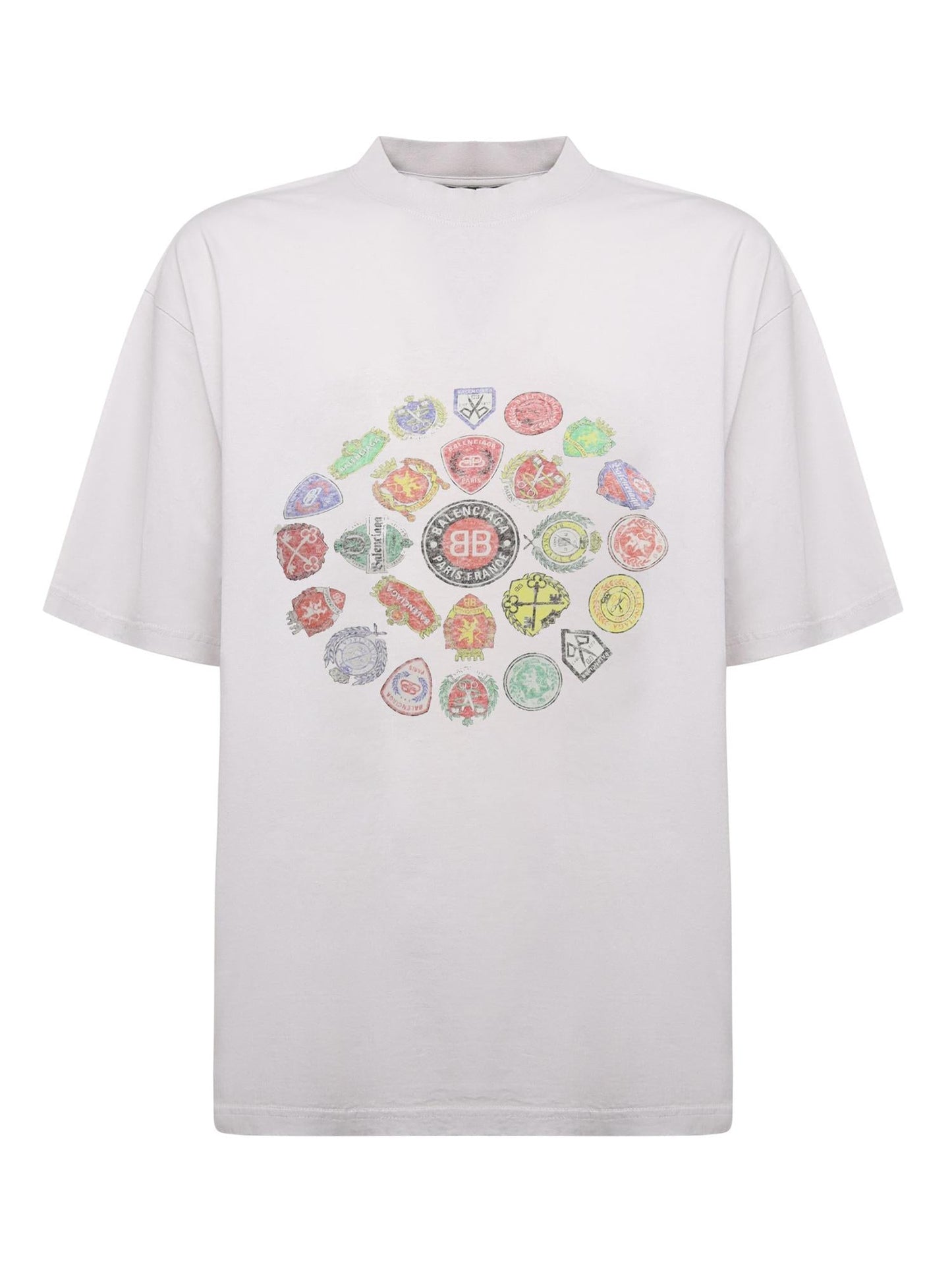 T-shirt "Spiral Crest" in jersey dry